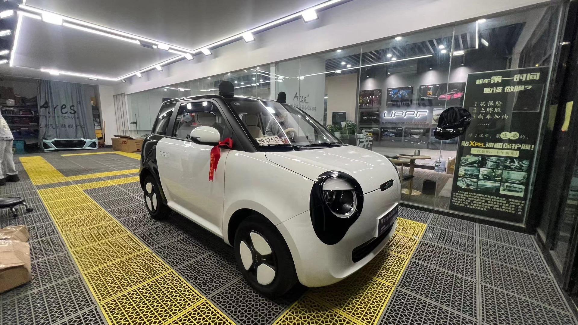 长安糯玉米lumin改色熊猫配色