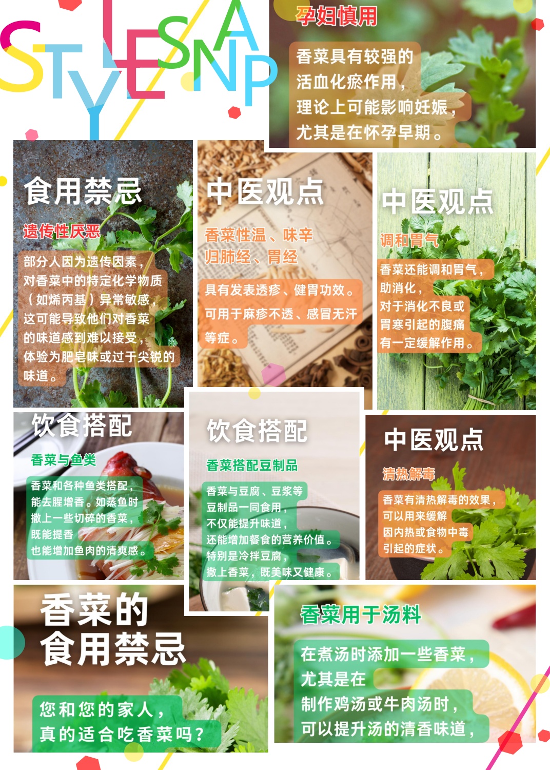 香菜的作用图片