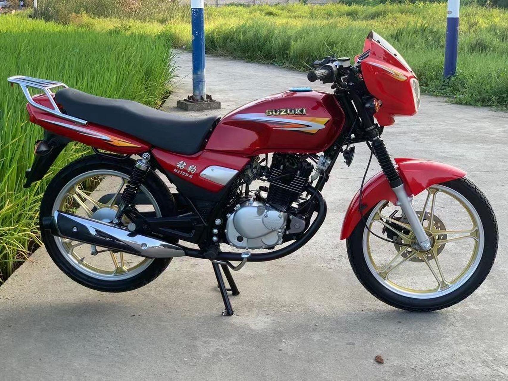 国三正品铃木豪爵钻豹125cc 极品车况 机器无拆修 成色完美 巅峰状态