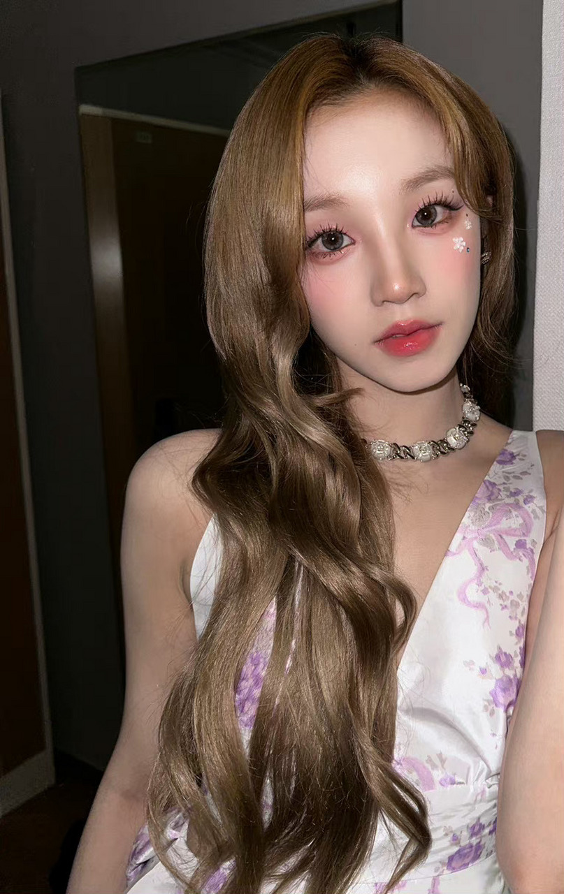 宋雨琦小狗纹身泳装图集