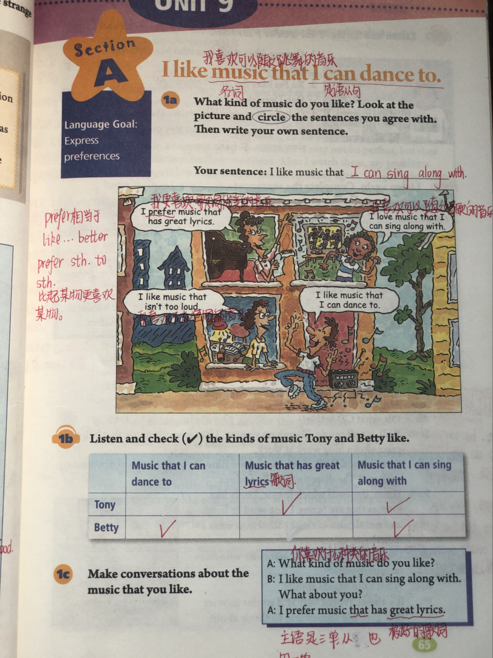 人教版九年级下册英语笔记unit9