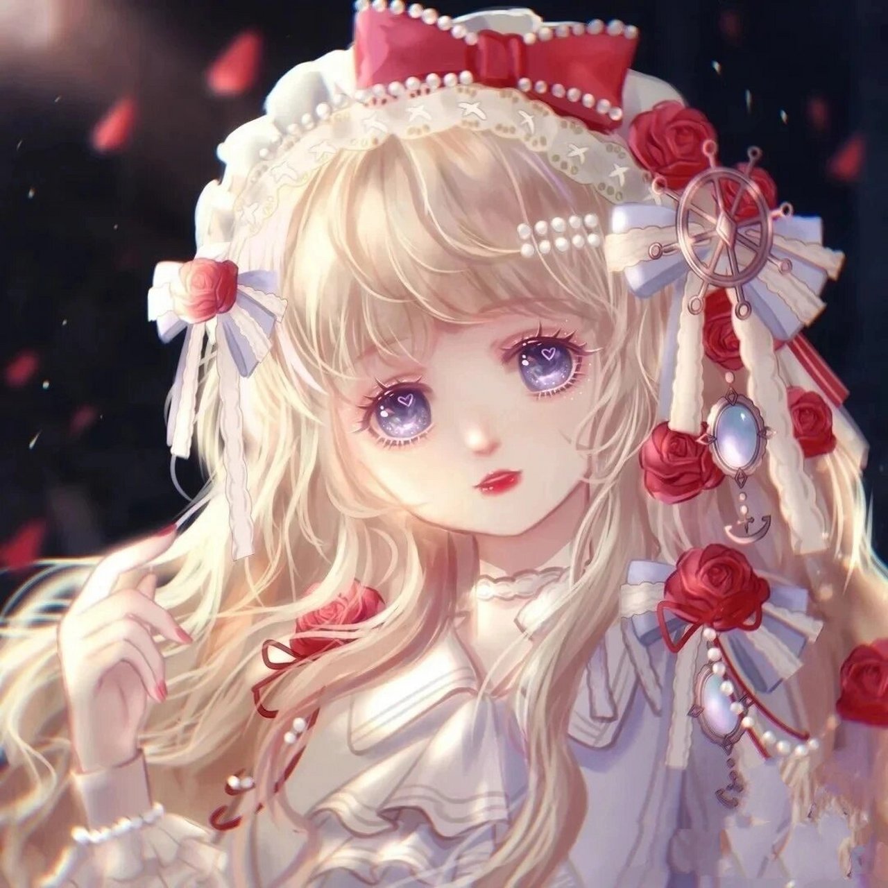 黑暗系女生头像