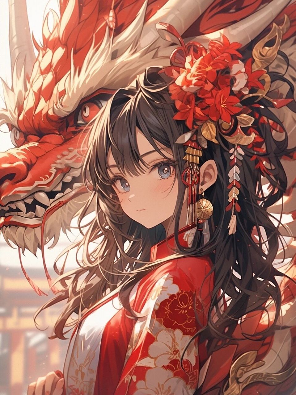 动漫女生古风壁纸       酷酷的女生专用