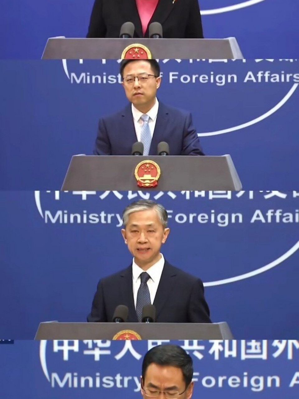 外交天团的壁纸来啦 外交天团壁纸 我们生在国旗下,长在春风里,人民有