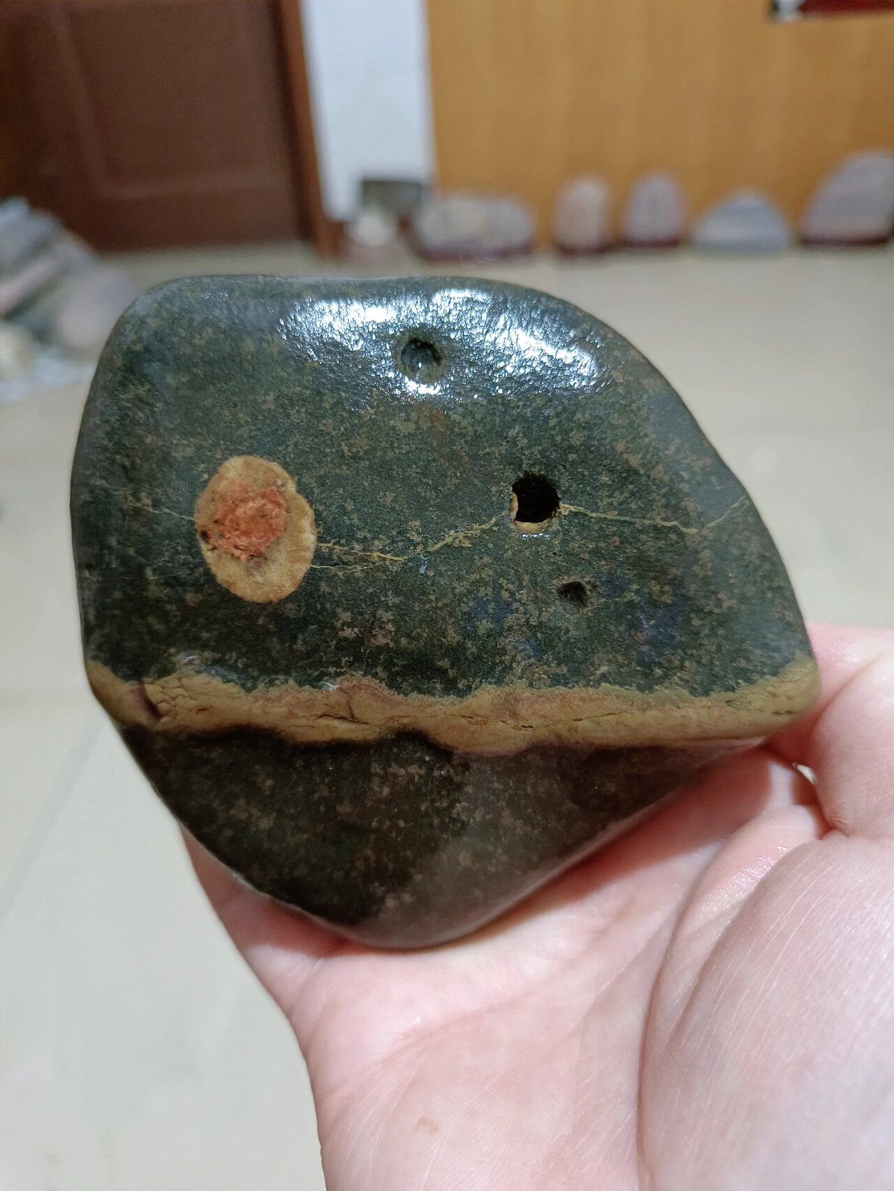 天然奇石,日月石,图案石,型石.