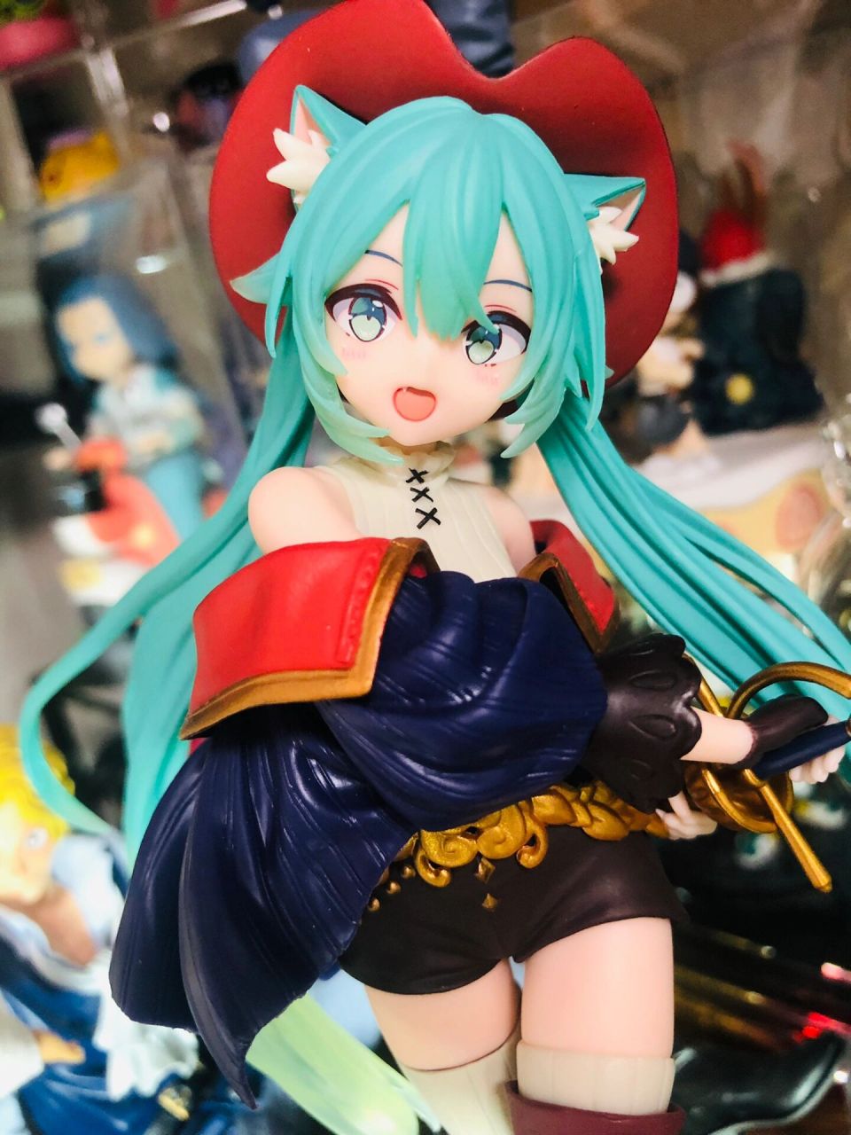初音未来·穿靴子的猫·首发景品测评 1500日元(75rmb) 面相其实是有
