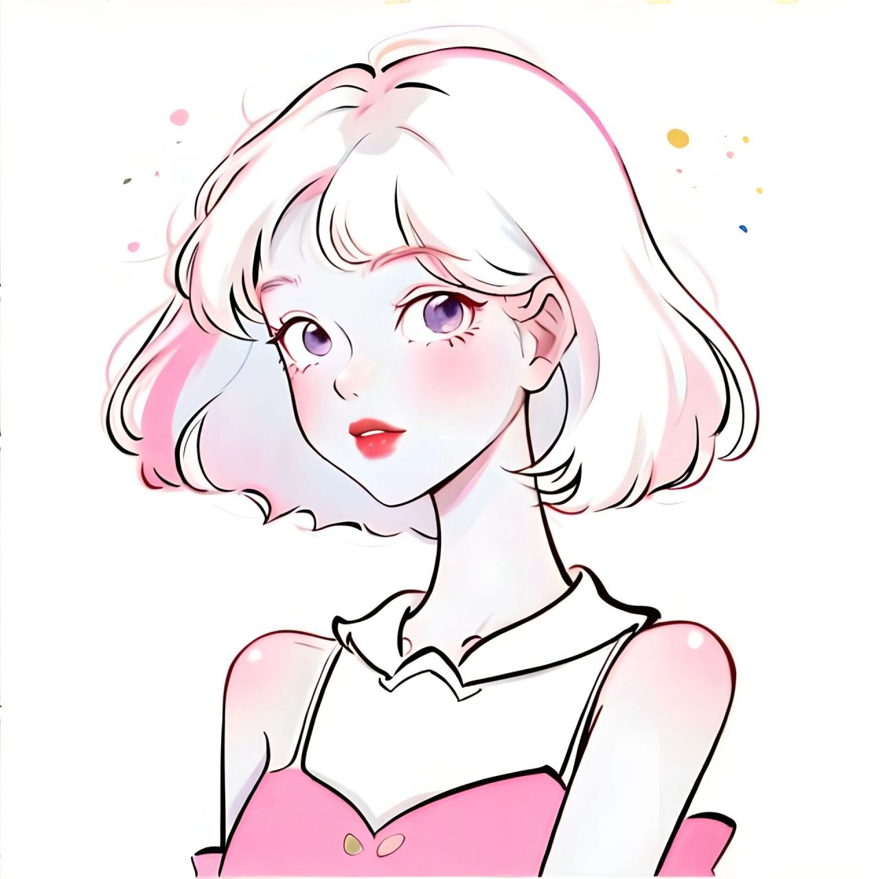 剪短发吧,风吹不动,心也不动07短发女头