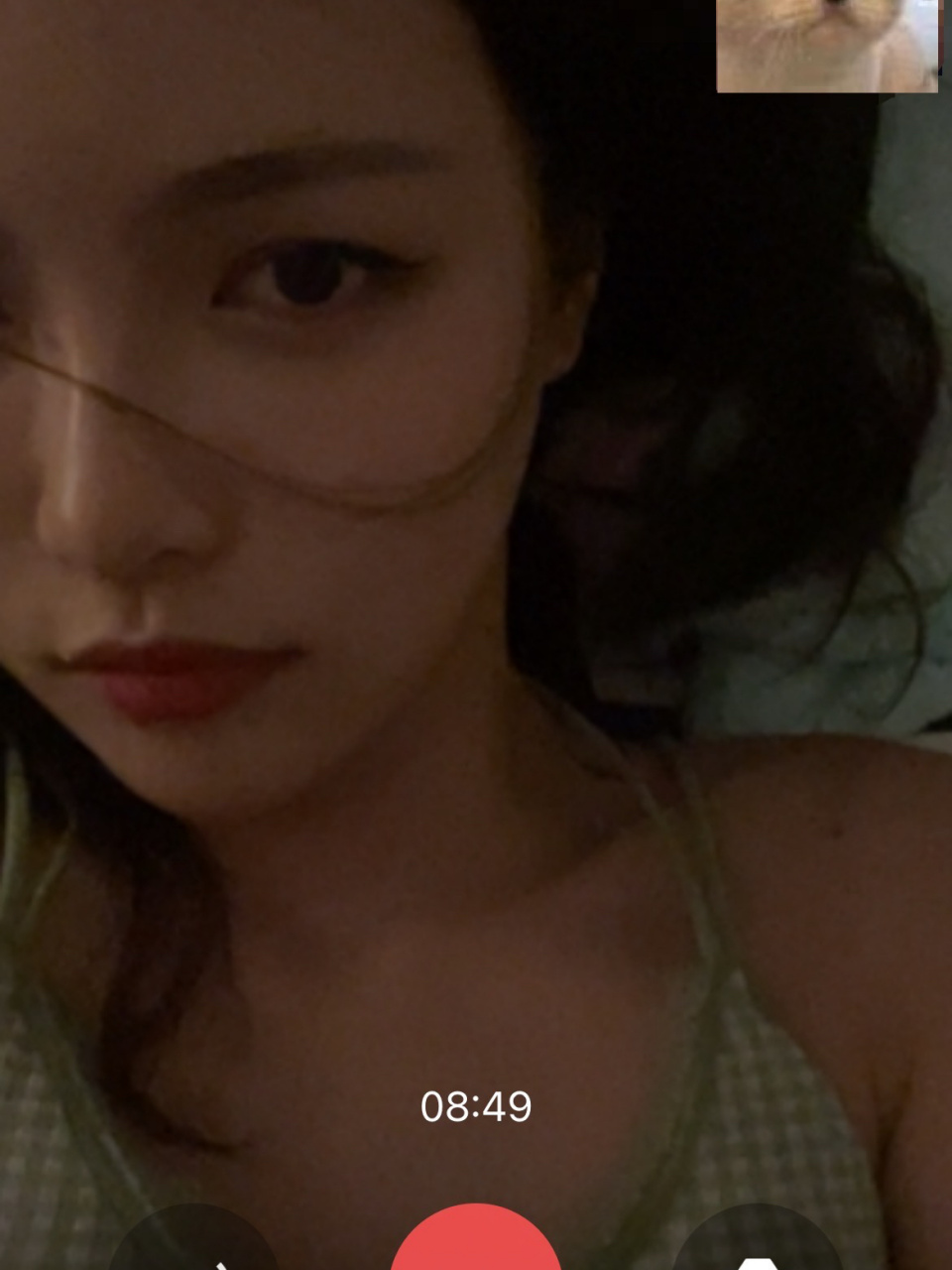 微信视频聊天截图绝了