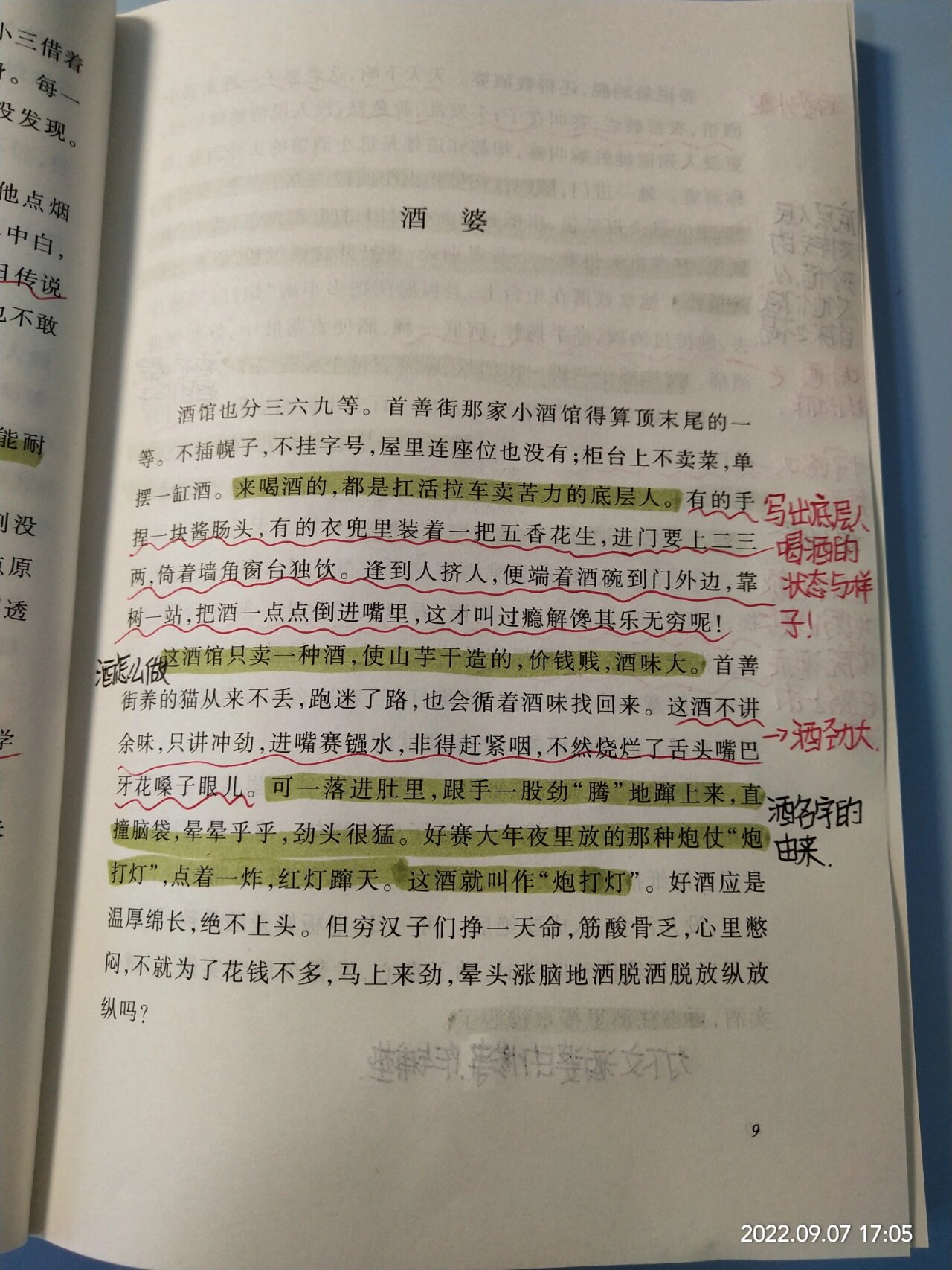 酒婆批注图片图片