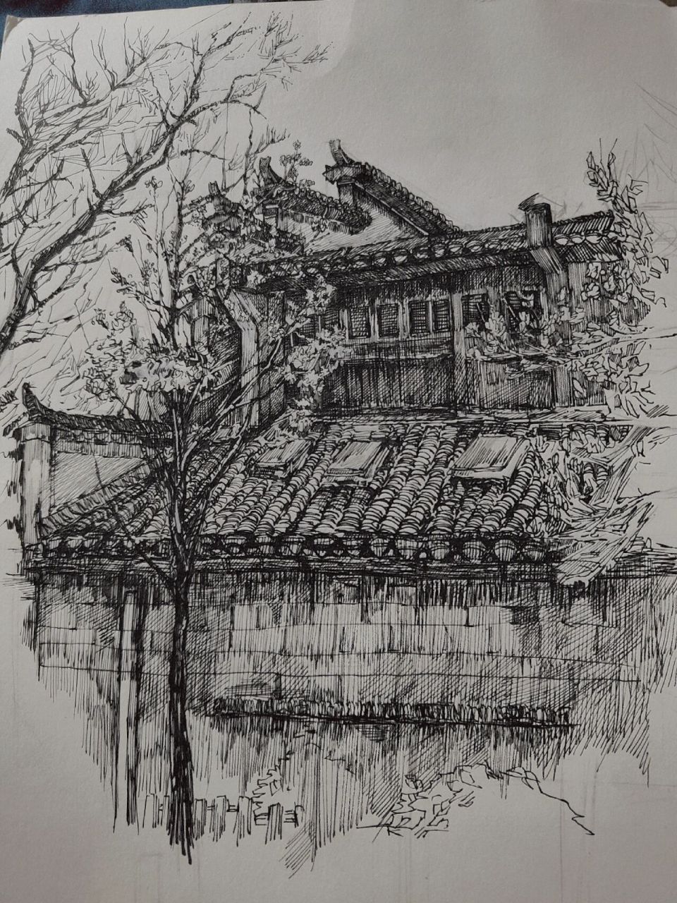 屏山写生带照片 这个照片是看一个姐妹拍的