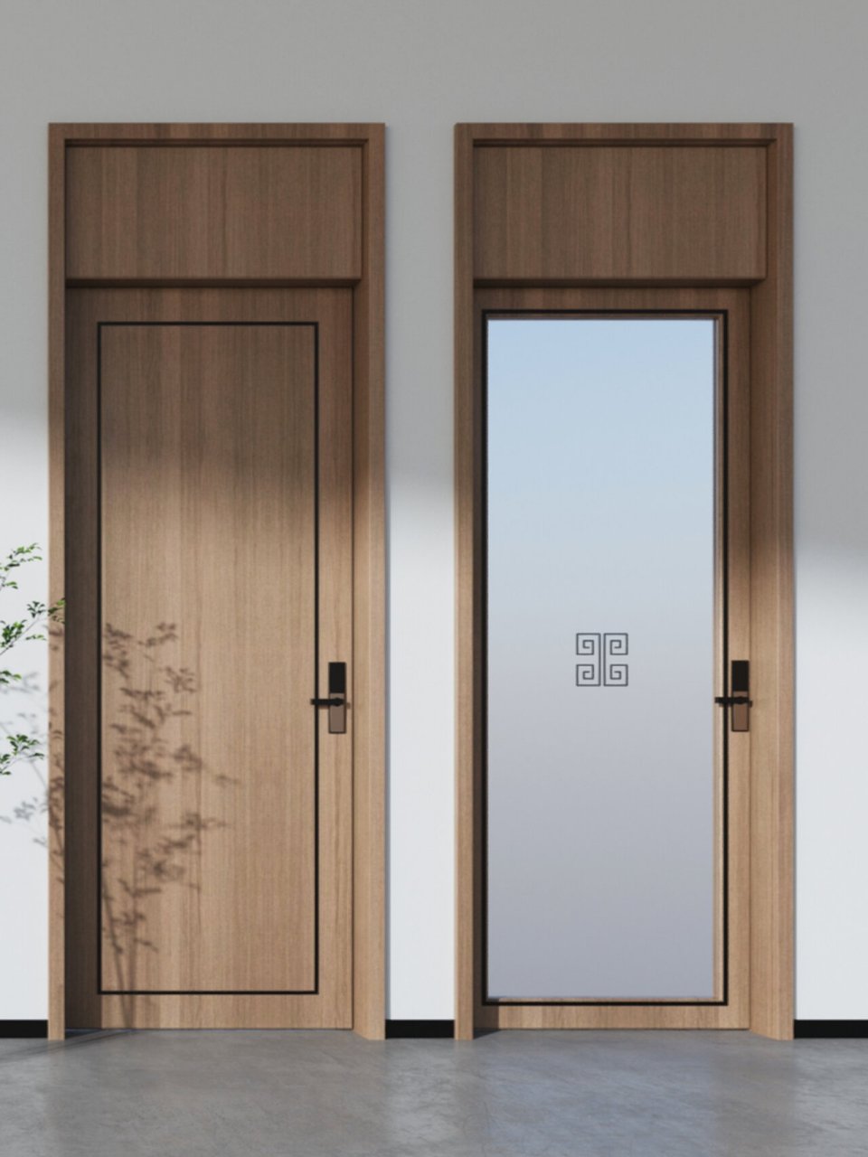 木门|天然木皮～科技木皮|工艺解析           首先给大家介绍一下 一