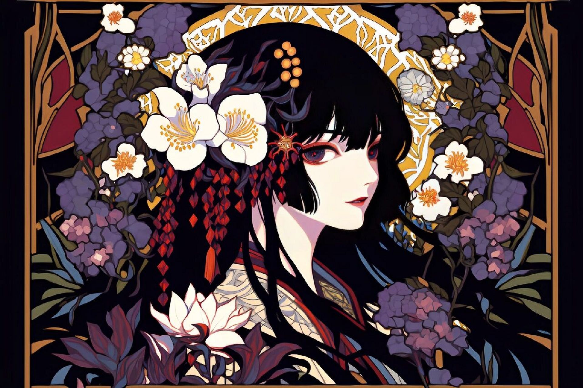 《神明少女观察笔记》|头像系列|【八岐大 日本恒古以来最强的s级魔物