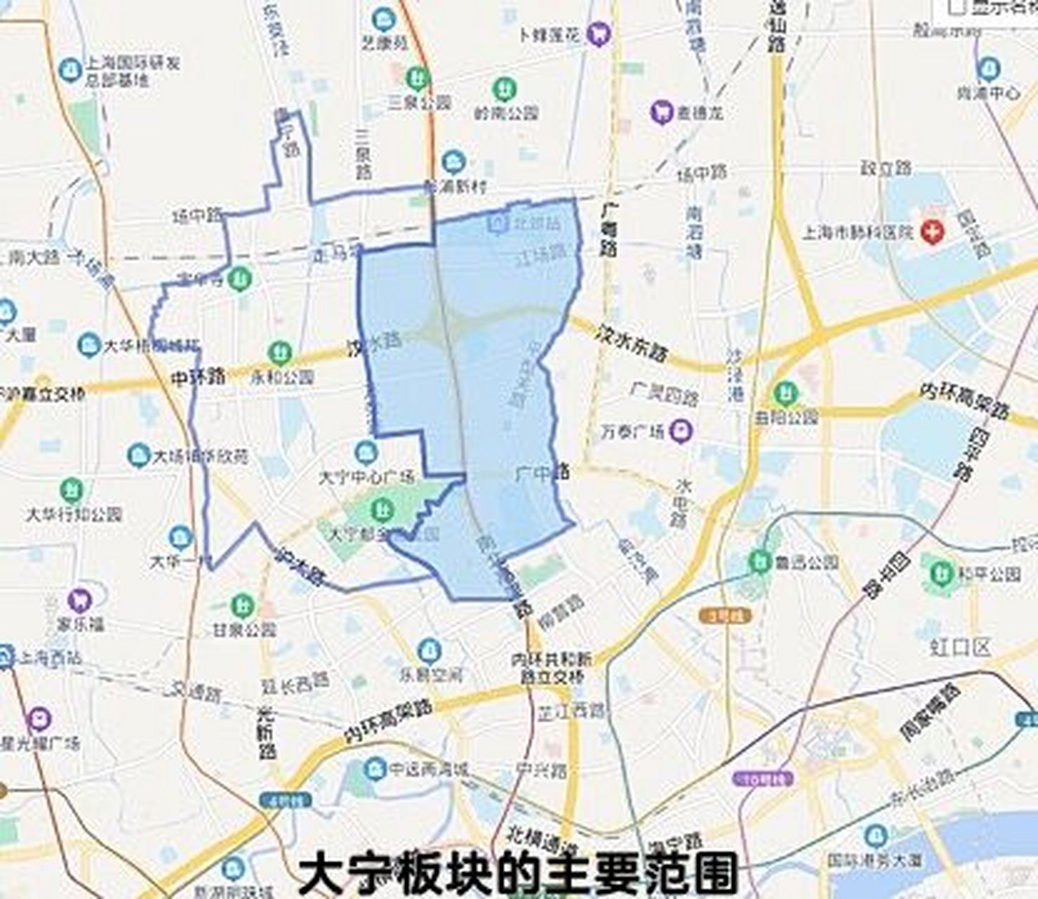 静安区大宁板块图片