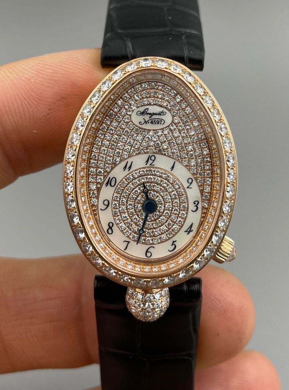 宝玑那不勒斯皇后(港装)女表 宝玑-那不勒斯皇后(港装),真18k金表壳和