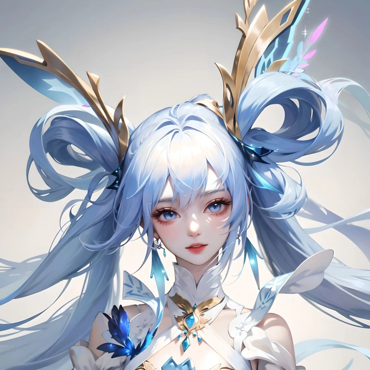 孙尚香头像分享90 可美可帅的双马尾酷姐90