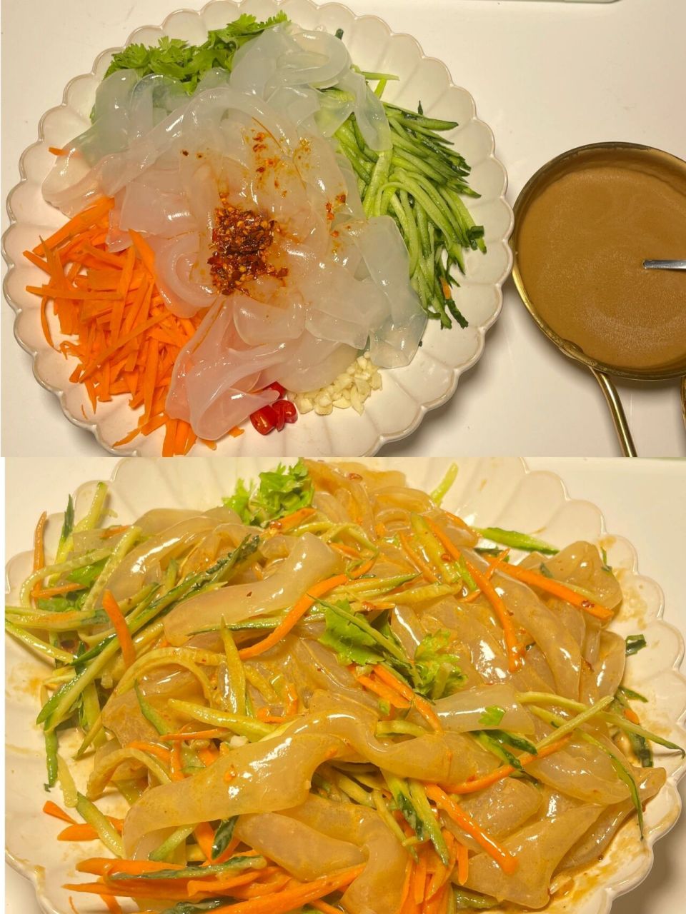 90每日食谱 | 麻酱浓郁的东北大拉皮 每到夏天就胃口不是很好,天气