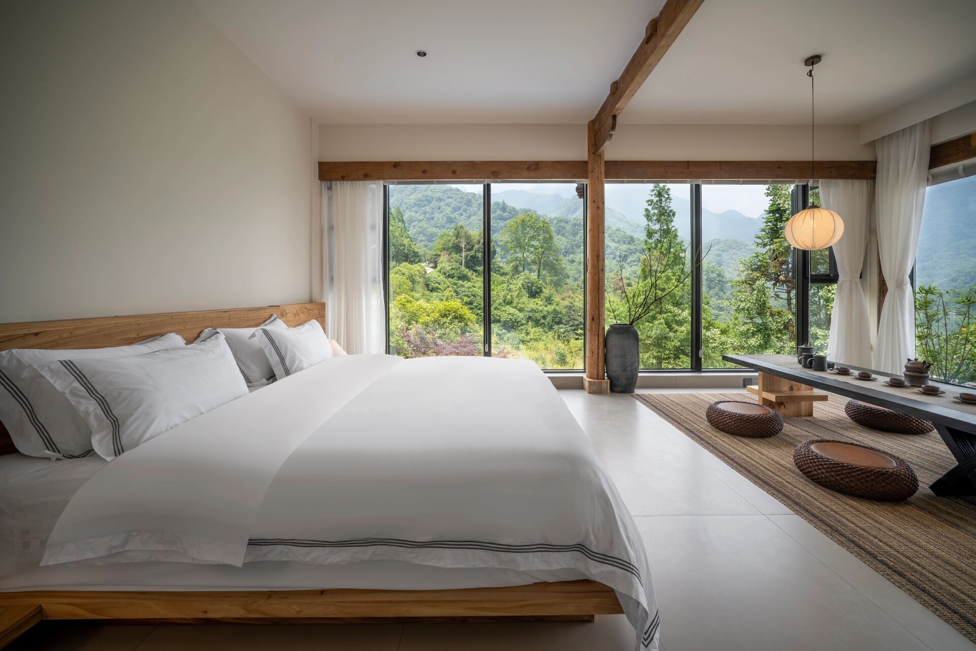 成都周边游|青城山最美民宿 这里只有八个房间,周围是能让人静下心的