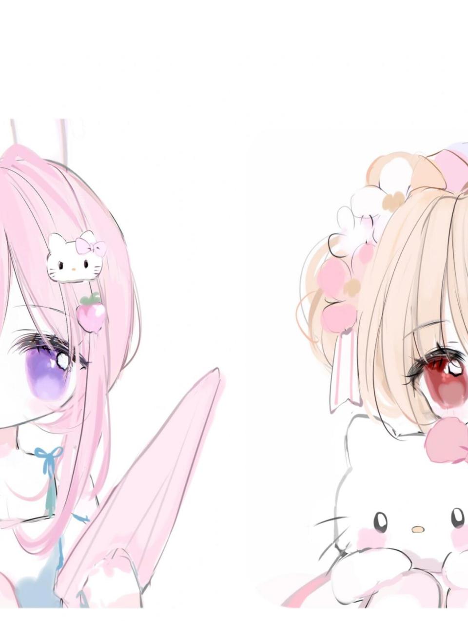 绘画# #寻找小红书绘画大神# #王者荣耀# #小乔# #公孙离# #可爱头像