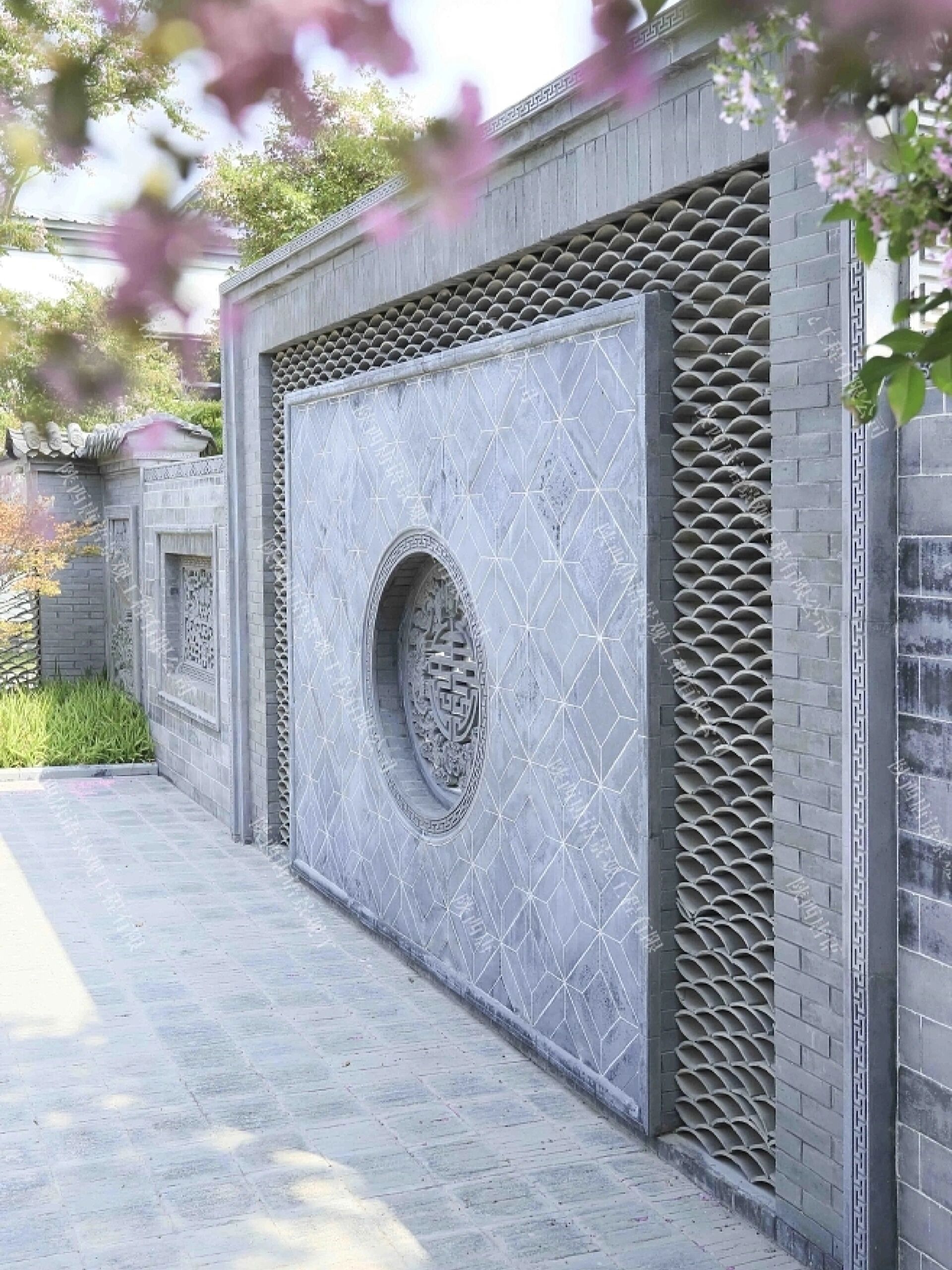 中式设计元素|影壁墙