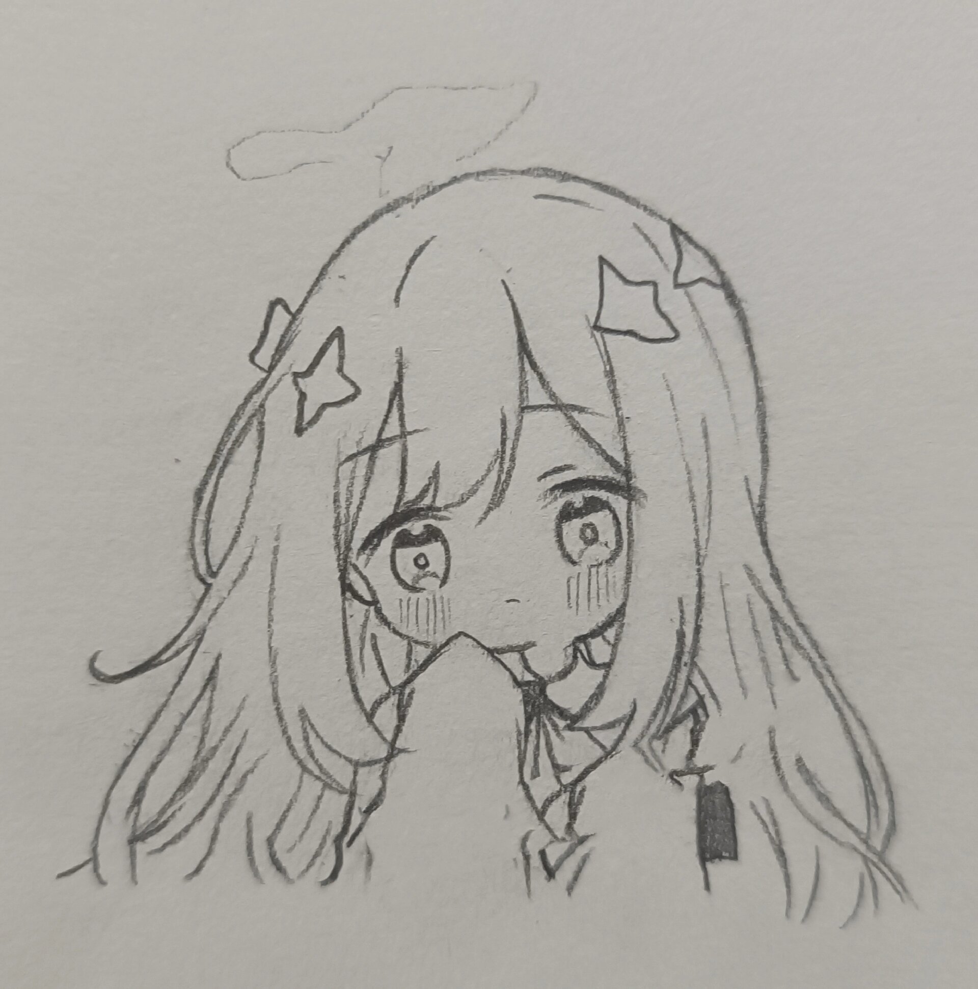 简笔画头像教程(有过程) 工具:0.