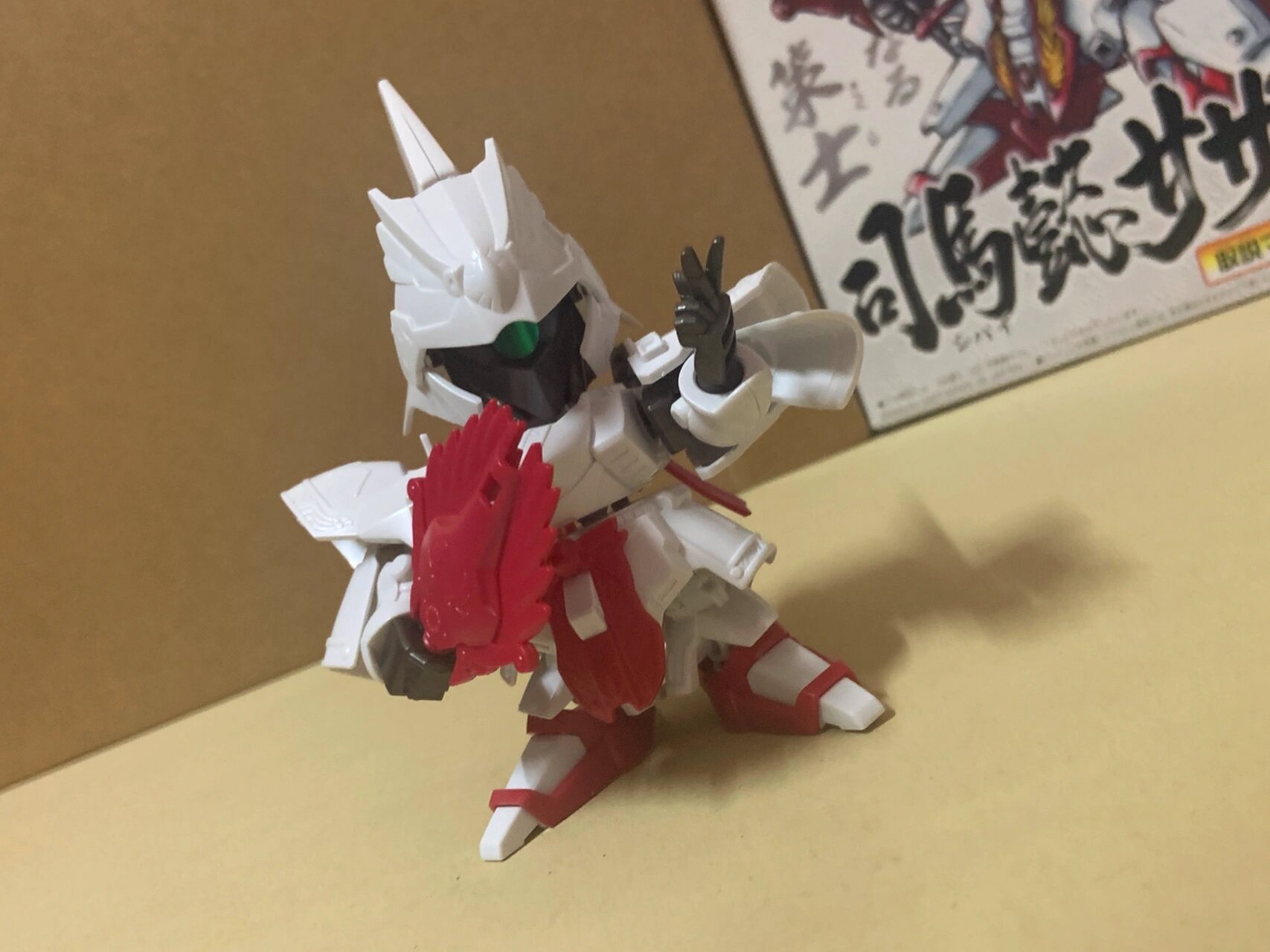 【旧物把玩】司马懿沙扎比 这次介绍的是sd敢达三国传的机驾国军师