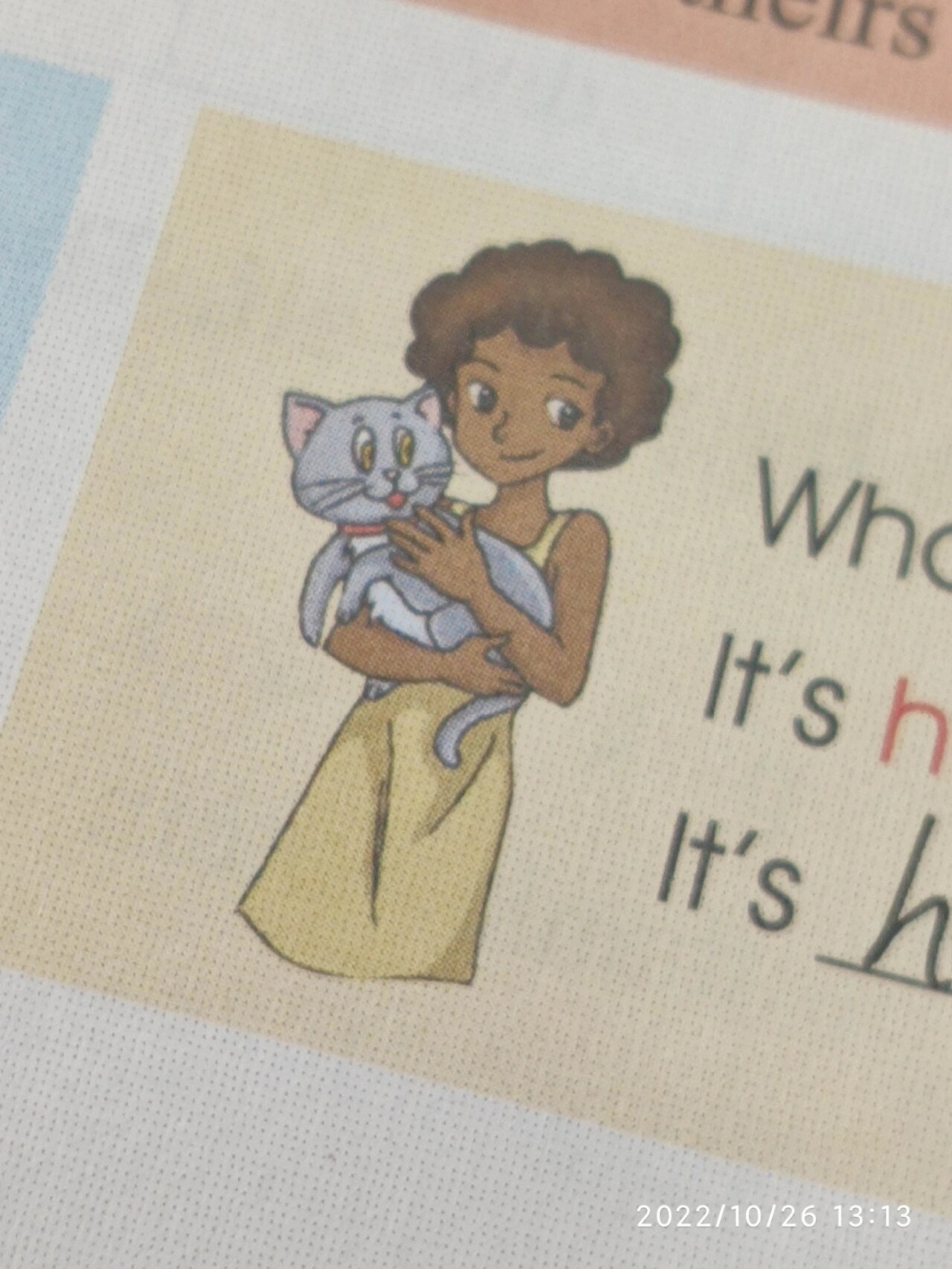 黑皮maria美女贴贴 咱就是说仁爱英语书上面的女孩子的好好看 lily也