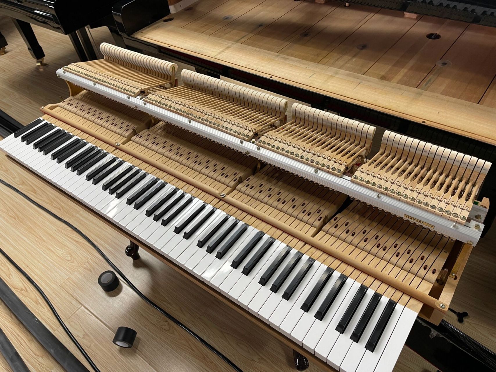 教学款三角钢琴,雅马哈g5e 日本原装进口,雅马哈g5e, 长度197cm,做工