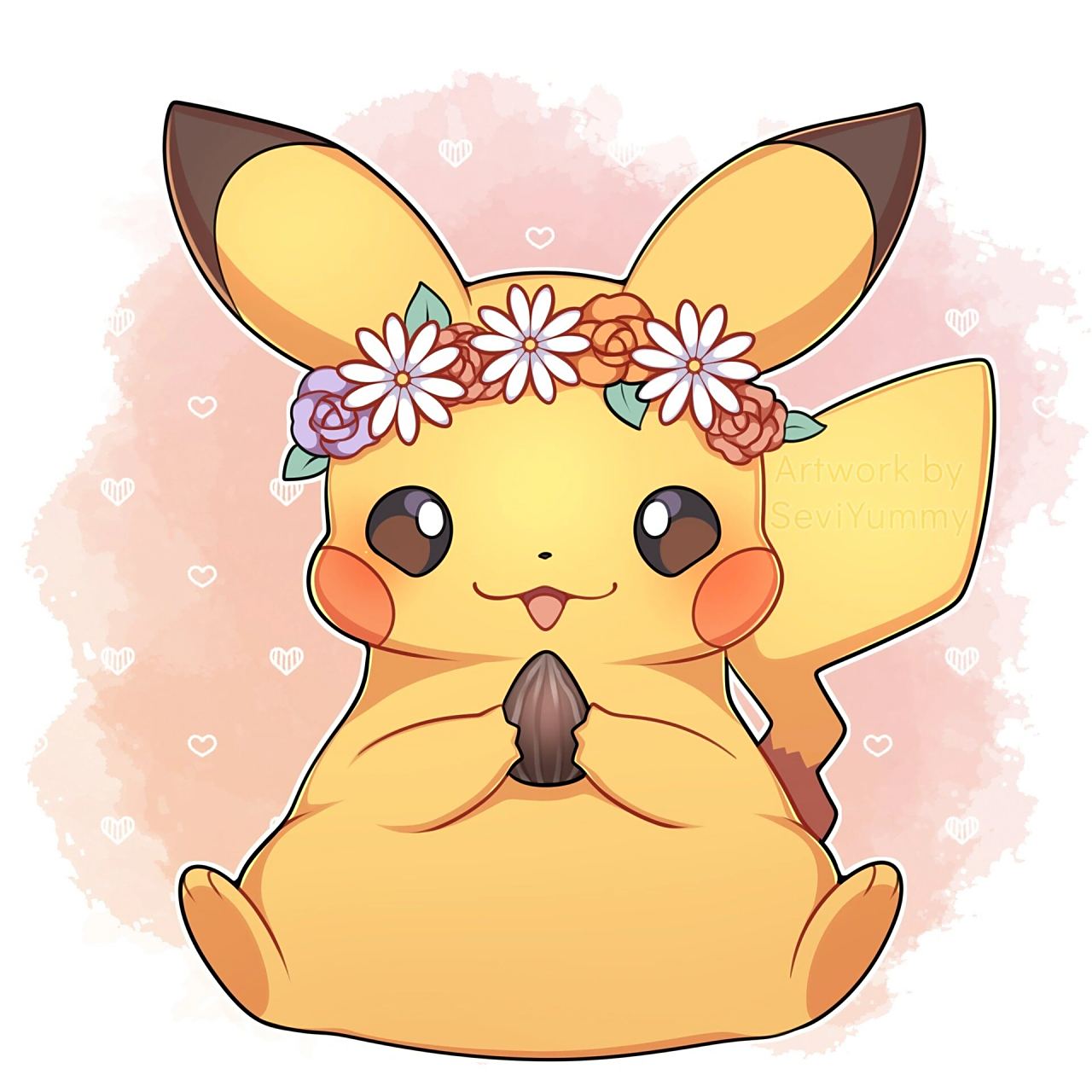 皮卡丘可爱头像