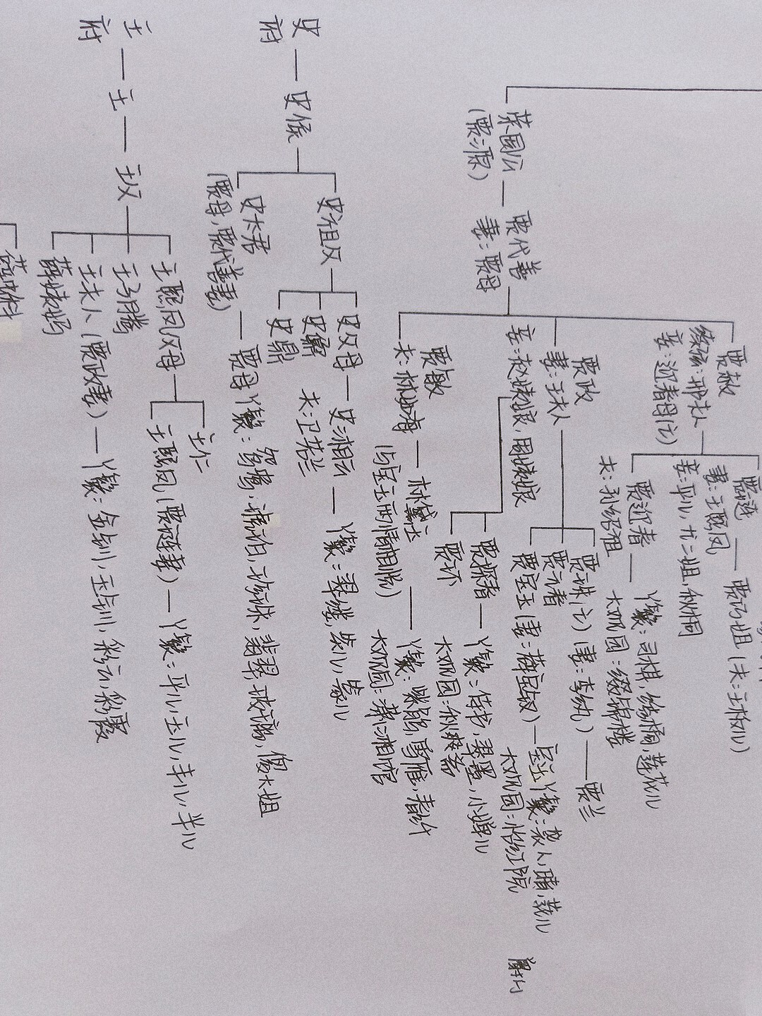 贾宝玉思维导图图片