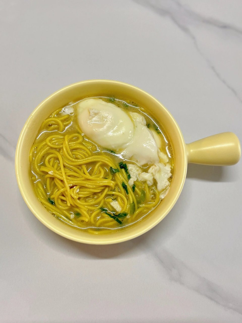 养胃第三十五天94胃炎胃糜烂   养胃餐:荷包蛋碱水面条 碱性面条,吃