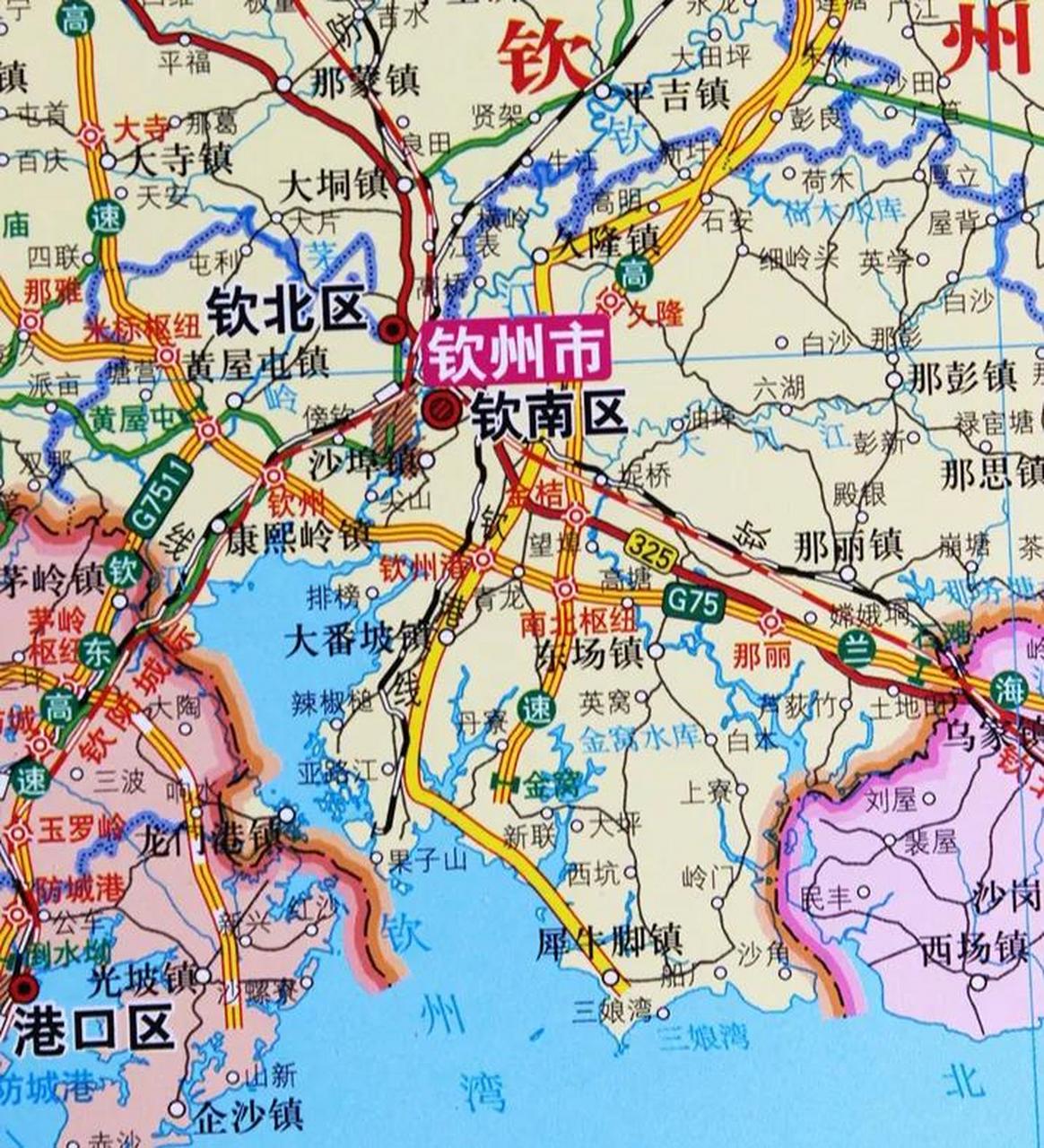 龙门港镇地图图片