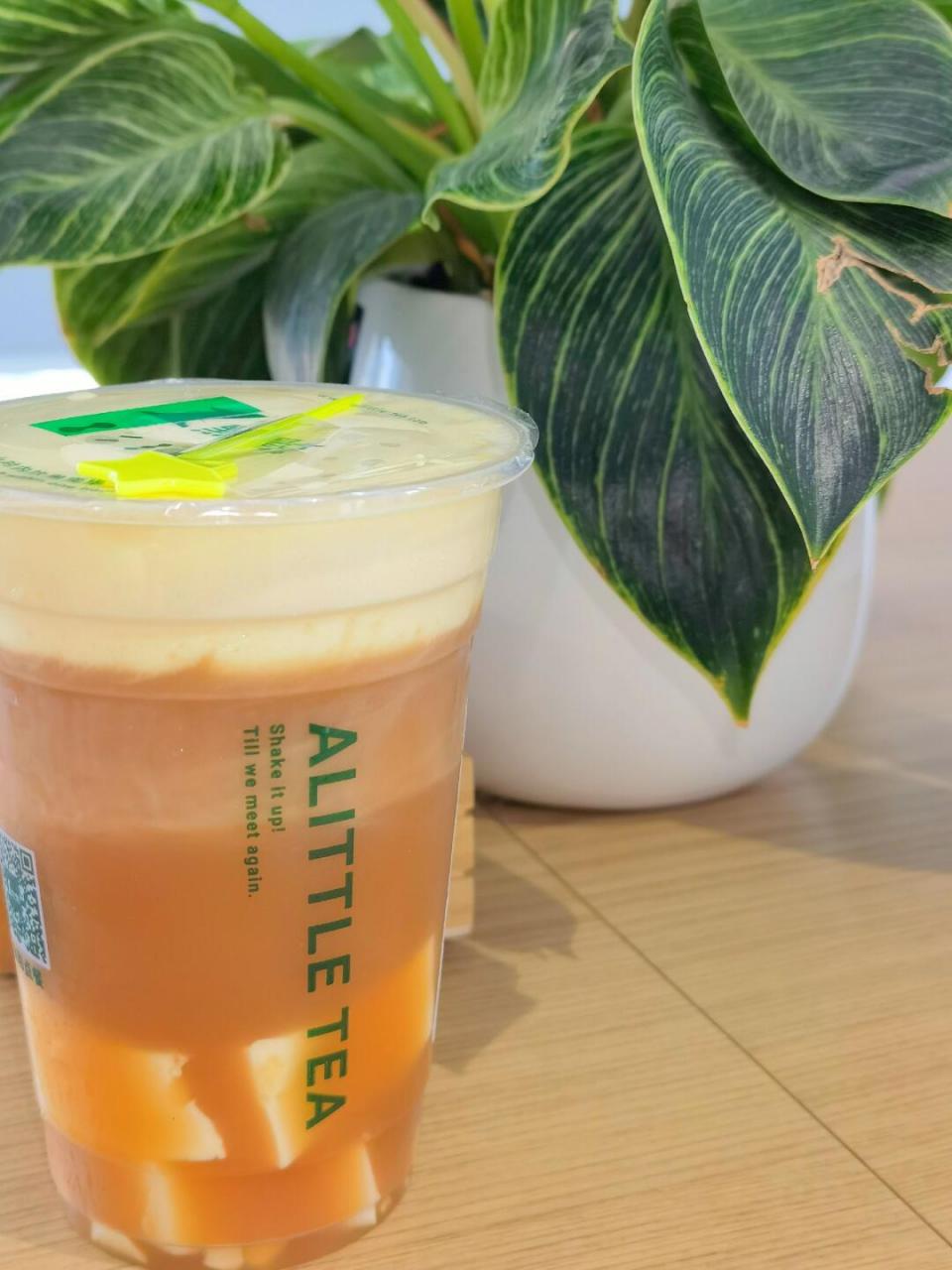 经典口味永远不过时～ 一点点的红茶玛奇朵真的值得06 最上面奶霜