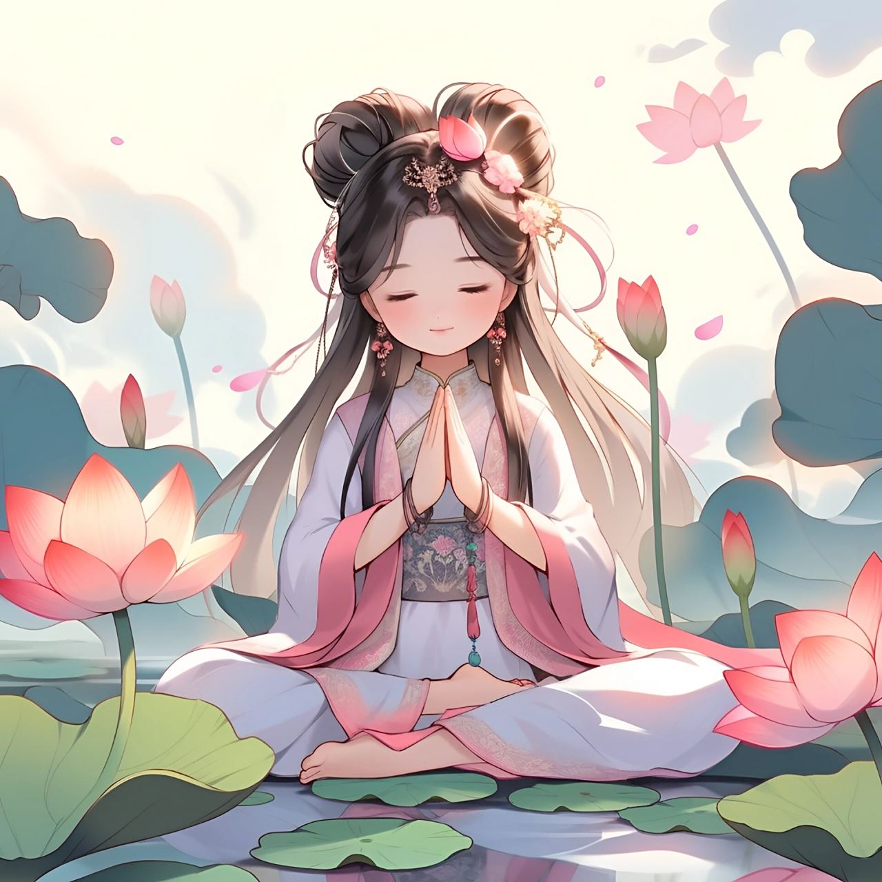 佛系头像|心平气和 #头像# #好看的女生头像# #佛系# #治愈# #可爱