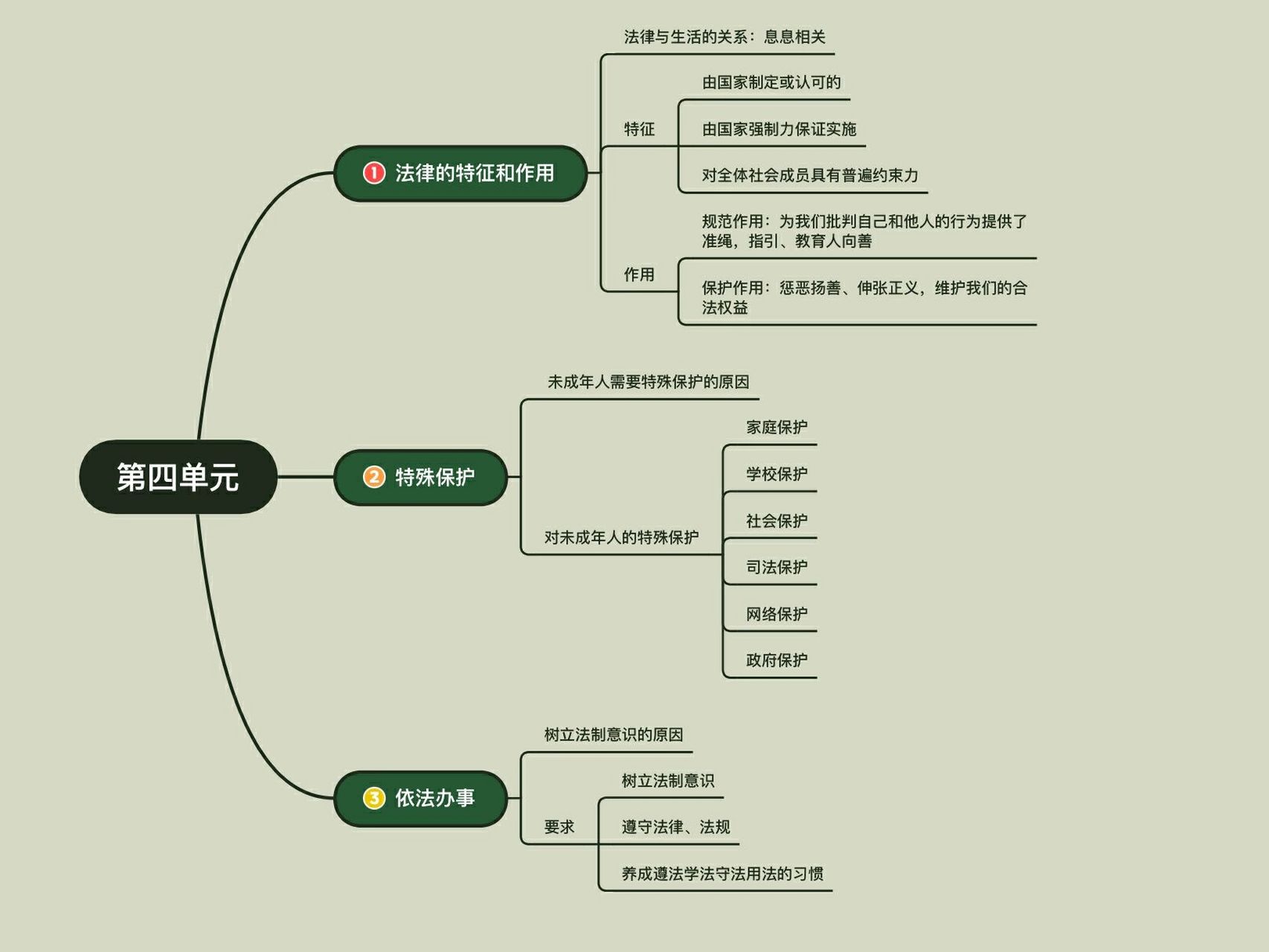 五下道法思维导图图片