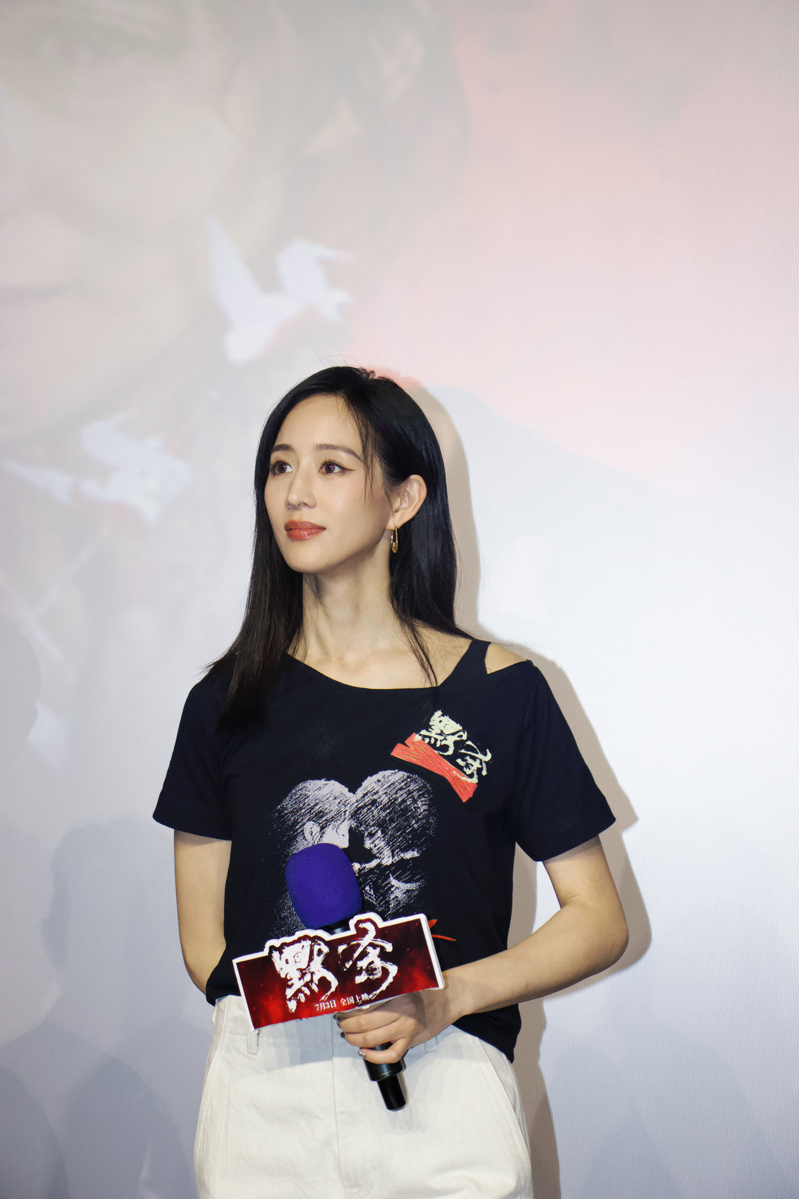 张钧甯电影默杀# 城市路演 长沙站 今天是超温柔的李涵妈妈 李涵路演