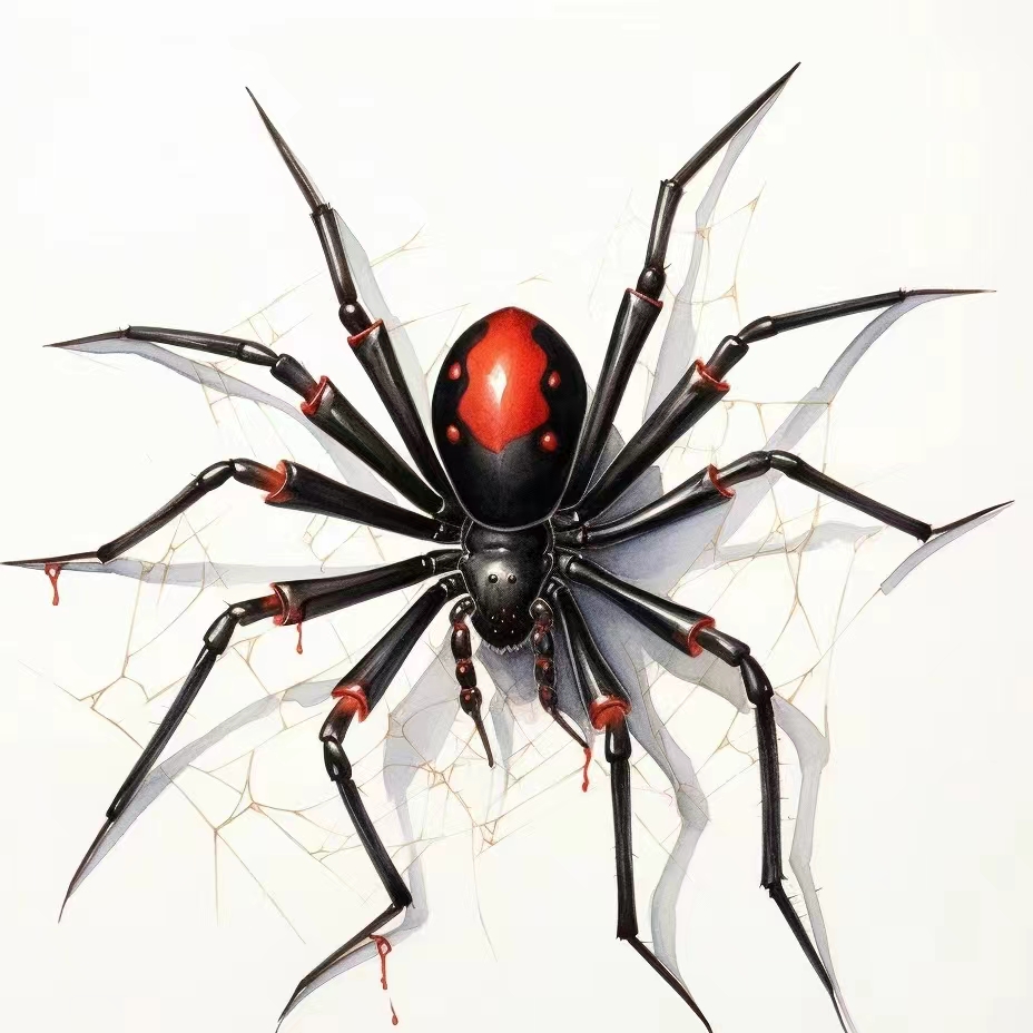 蜘蛛的图片 小蜘蛛大眼萌 有些宝子觉得蜘蛛很可怕其实自己观察观察