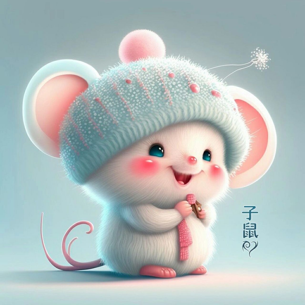 毛茸茸的十二生肖头像(上)