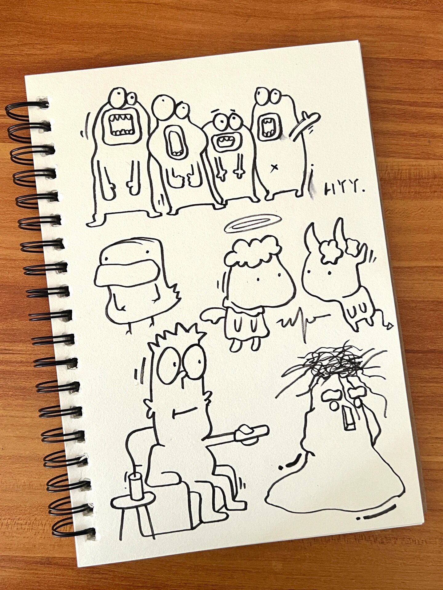搞怪简笔画