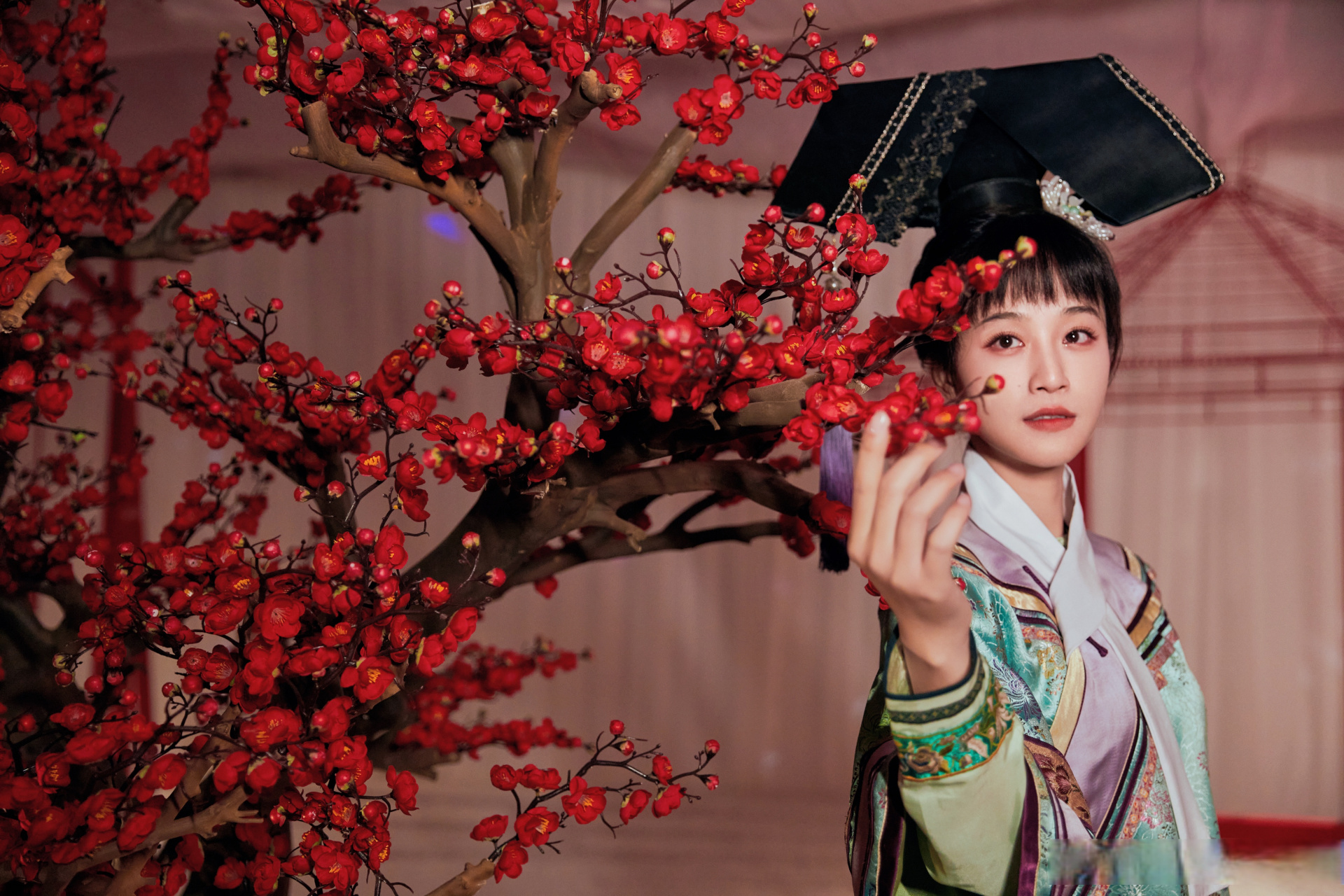 12个年头, 倚梅园,杏花雨, 爱穿绿衣服的浣碧姑娘,回来了.