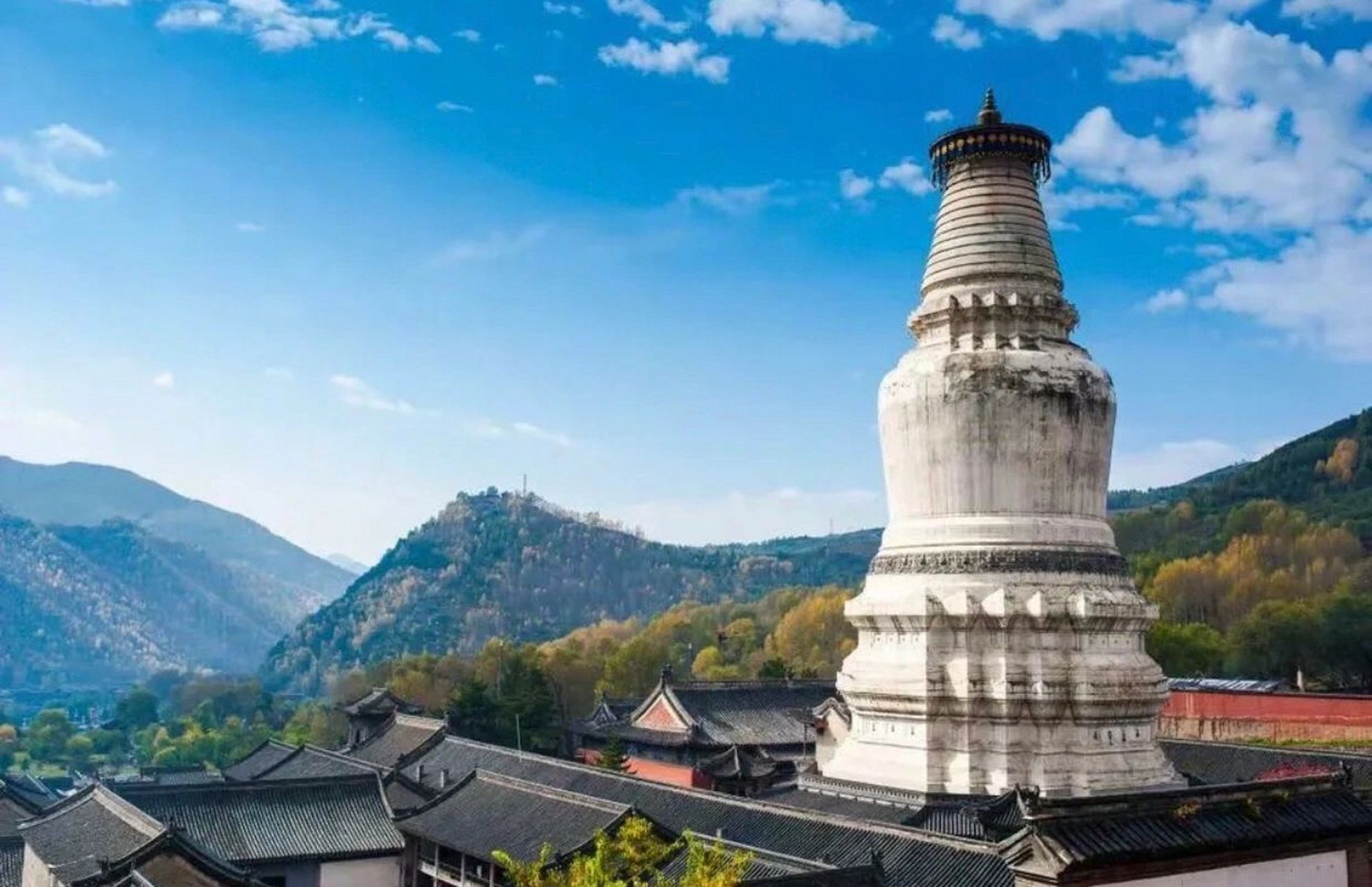 中国9899五台山简介 五台山位于山西省忻州市五台县 五台山,世界