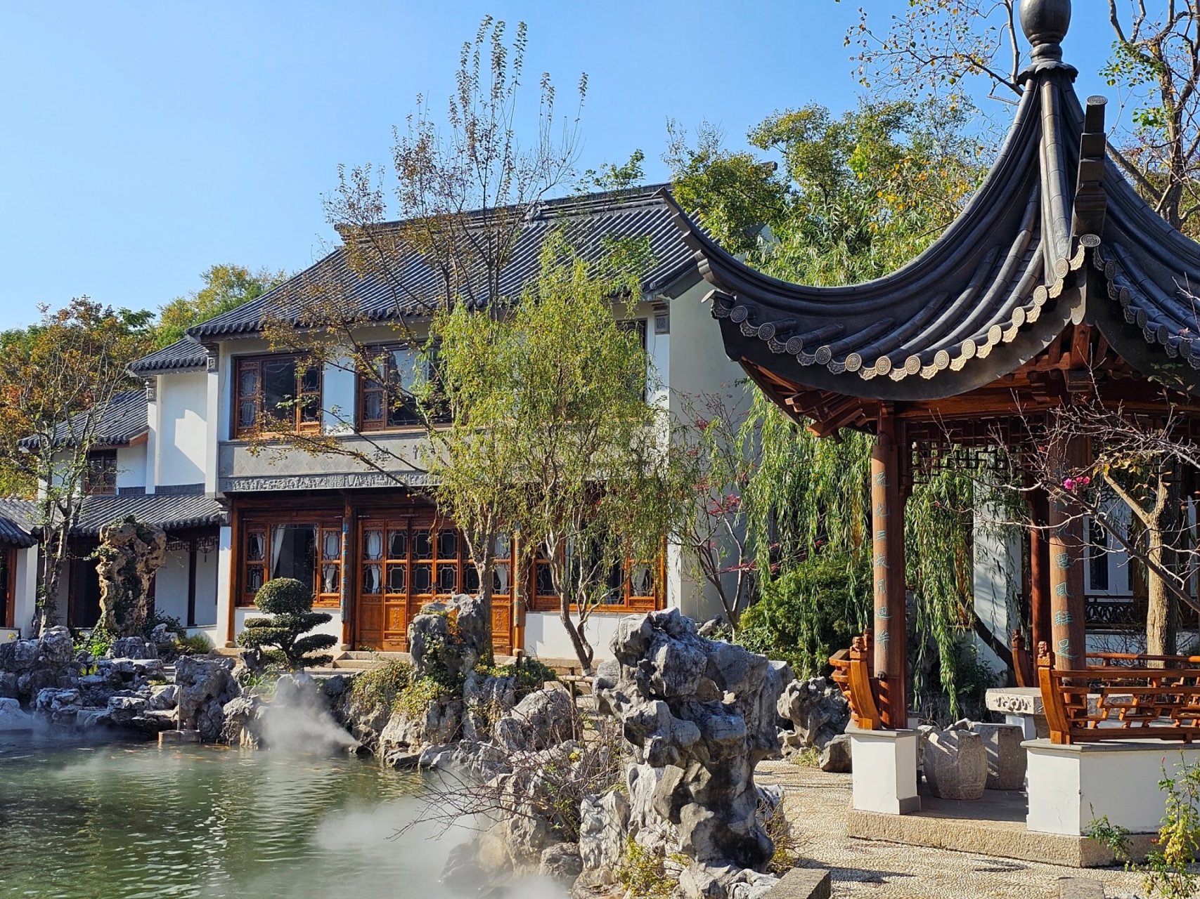 逛私家园林去唠～嘉定丰德园96 真嘟,去逛了私人园林,和秋日的上海