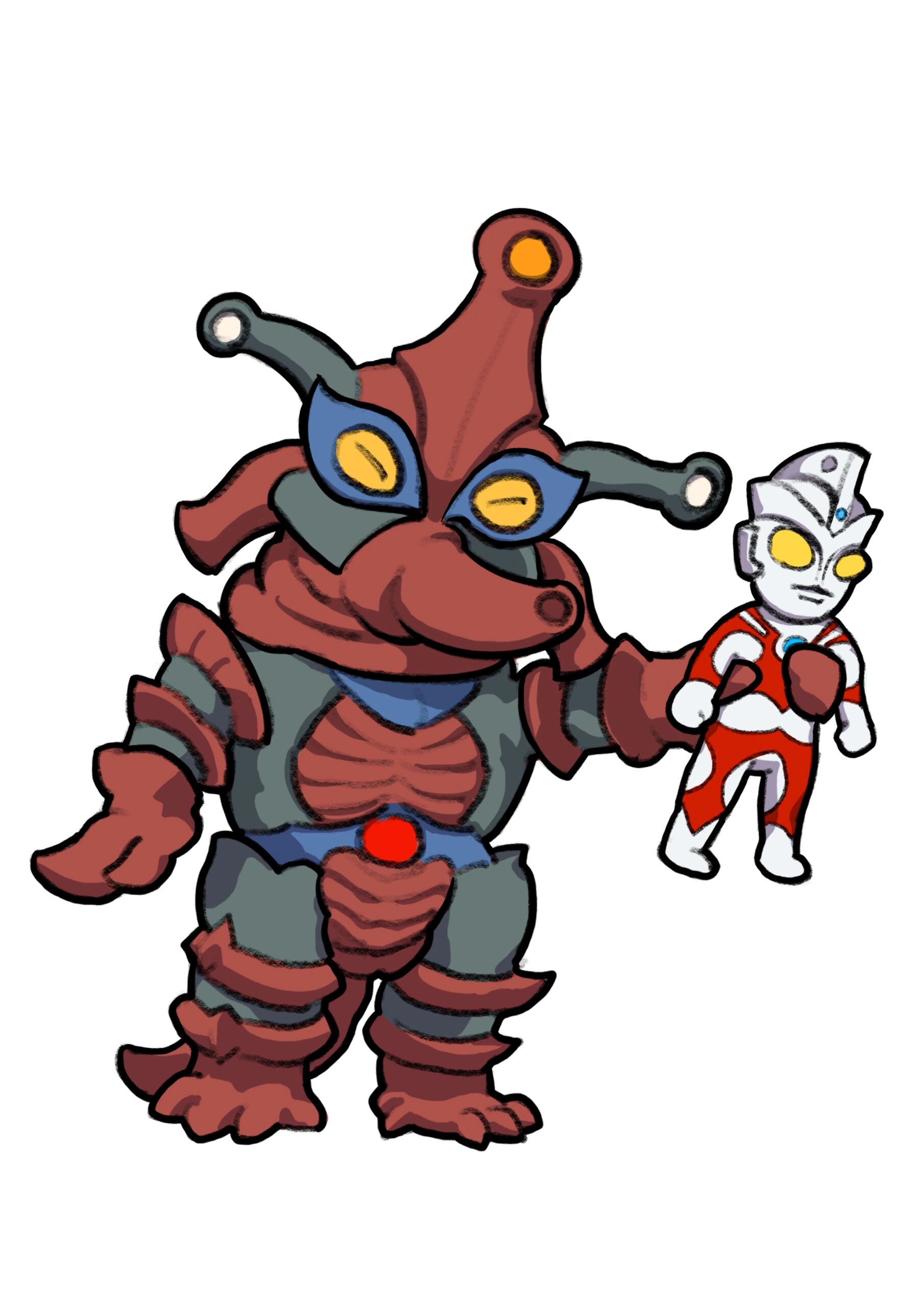 可爱怪兽简笔画合集