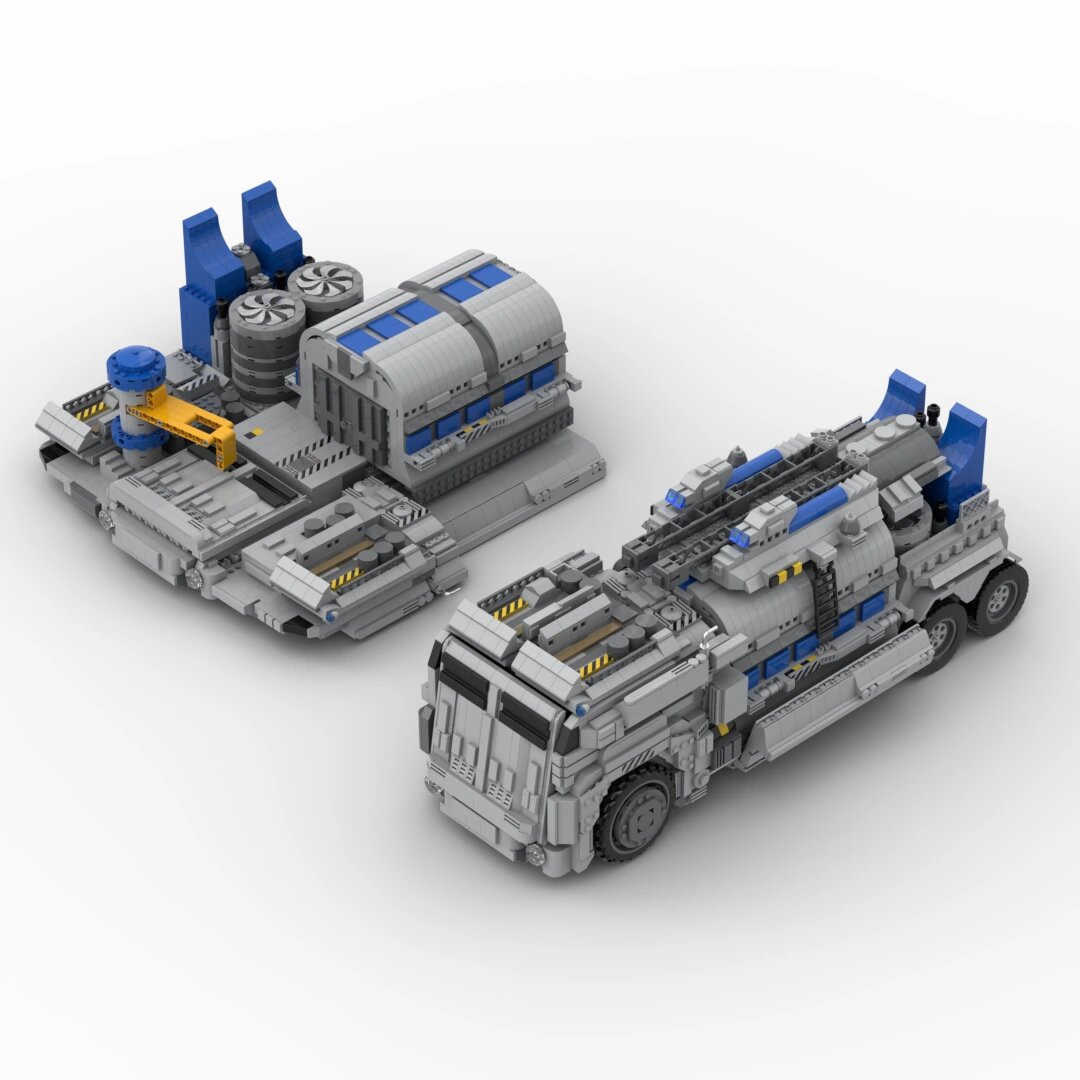 红色警戒2盟军基地车 可以直接变形