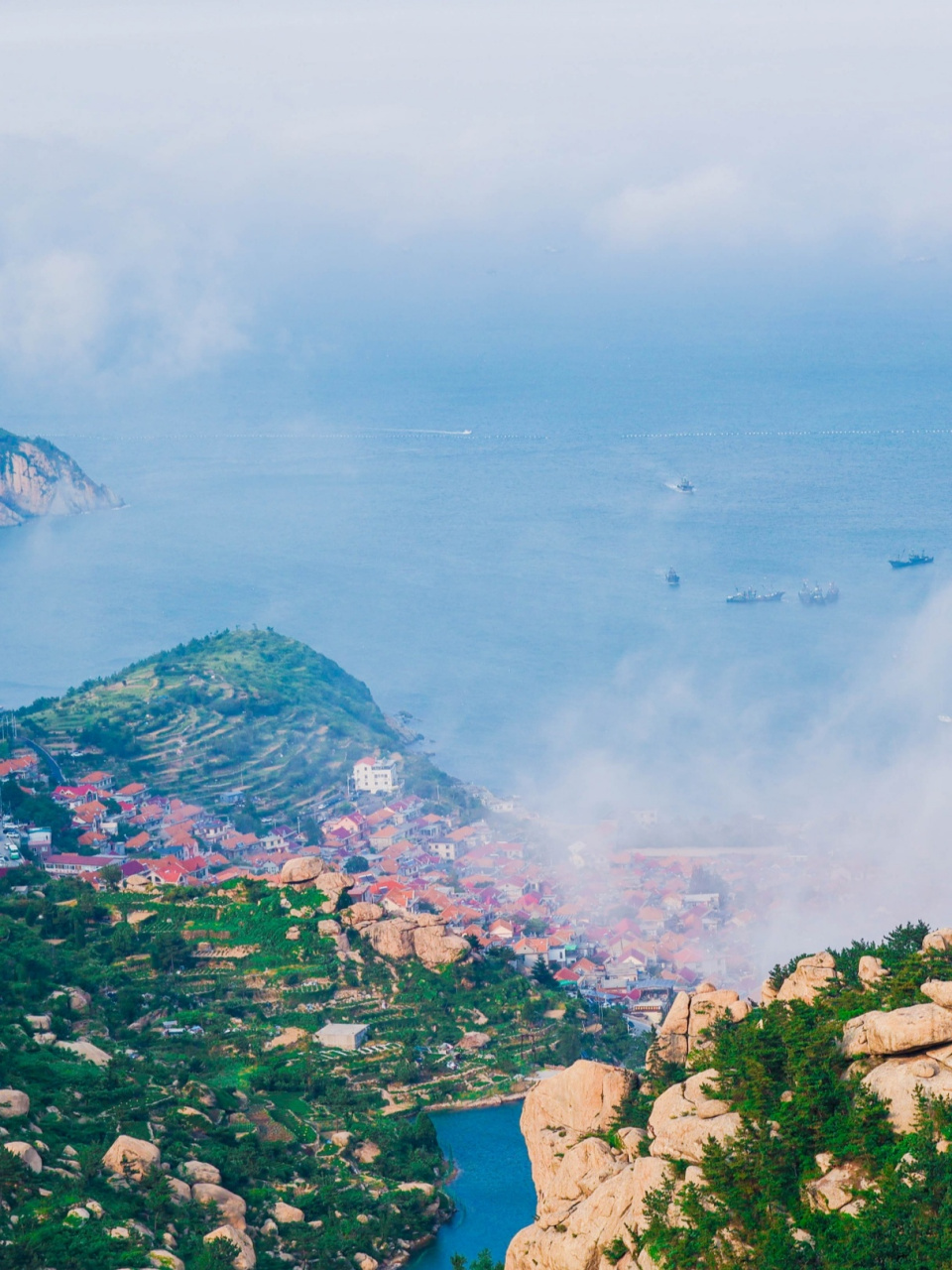 崂山96半山半海,最美小渔村!此生必去!