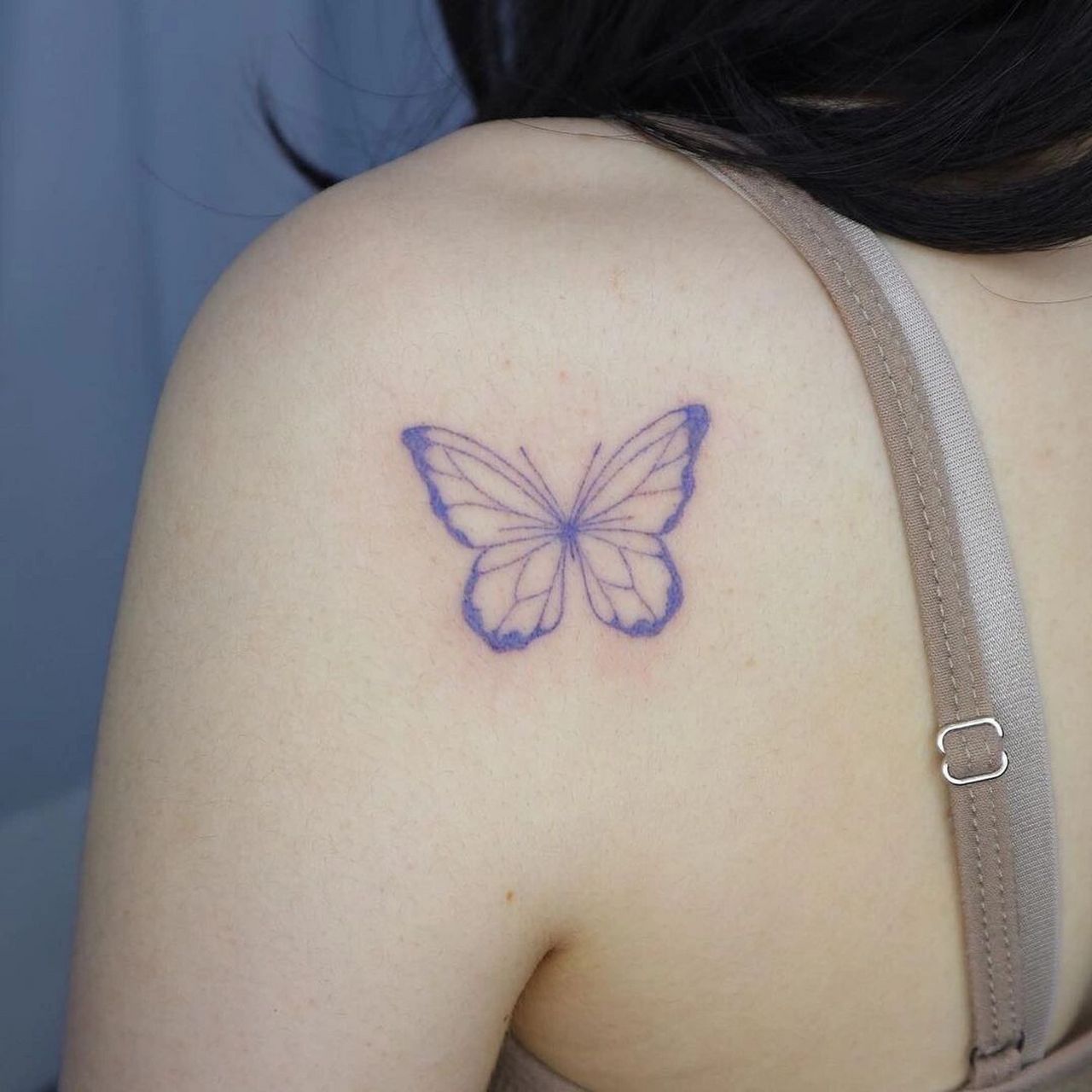 03简单好看的蝴蝶纹身合集 喜欢的就保存吧女生纹身小图案,蝴蝶纹身