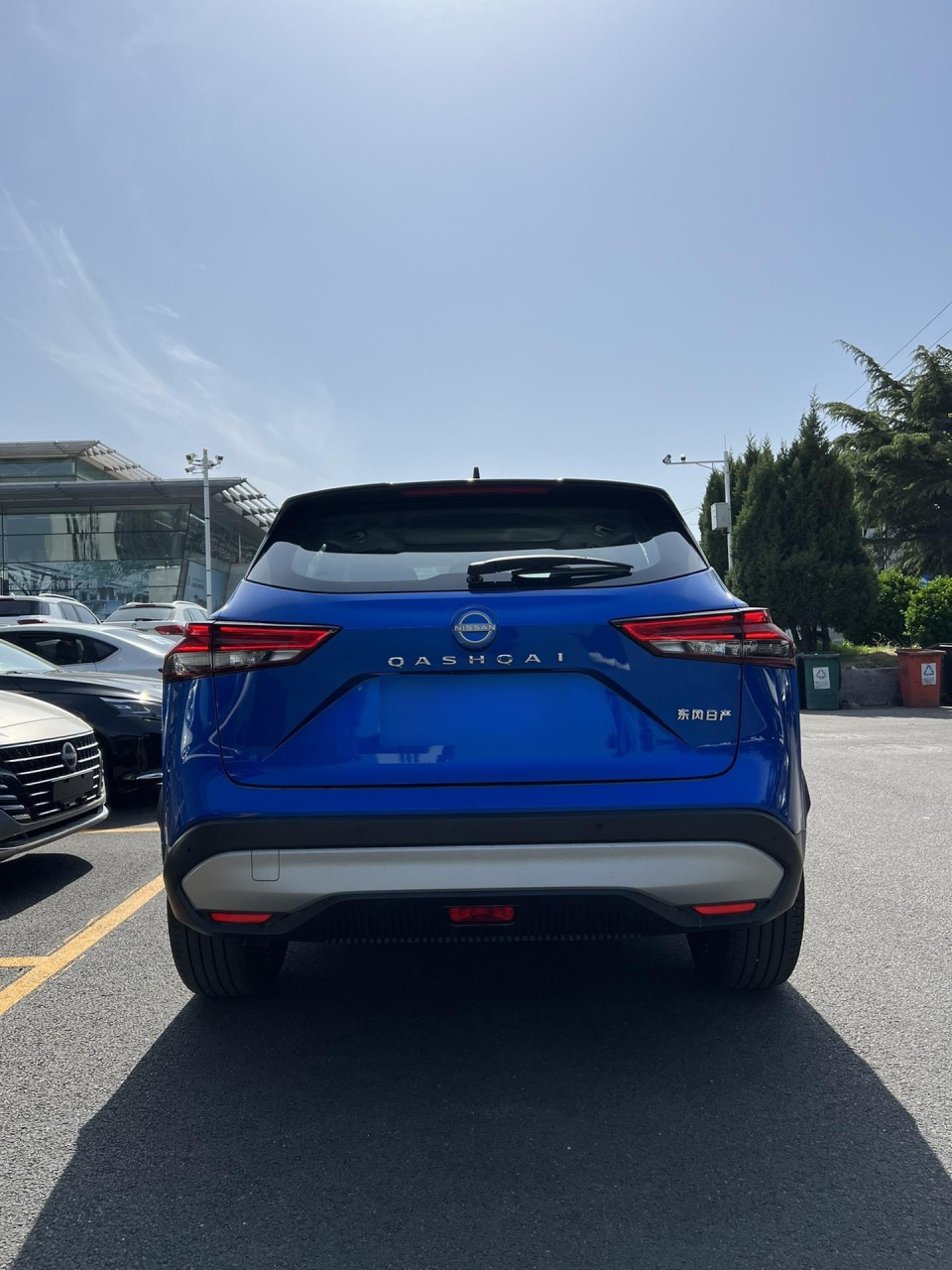 逍客的颜值一直很在线呀.全新第三代逍客磁力蓝的颜色你喜欢么