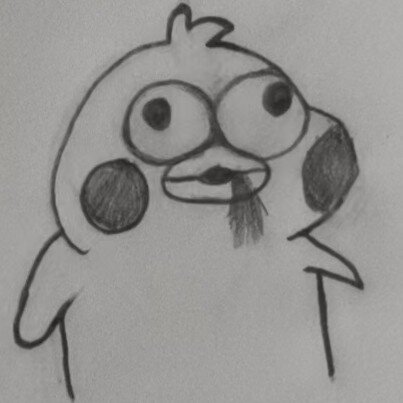 手绘沙雕表情包 有沙雕表情包可以发给我 有空我就画着玩 播音生,不是