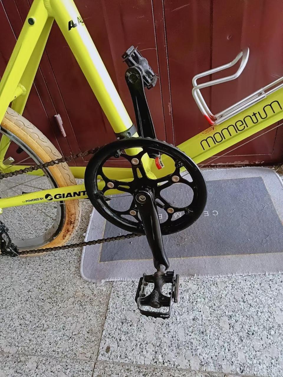 0rd小轮公路自行车,9新,没骑几次,铝合金车架,20寸快拆花鼓,禧玛诺单