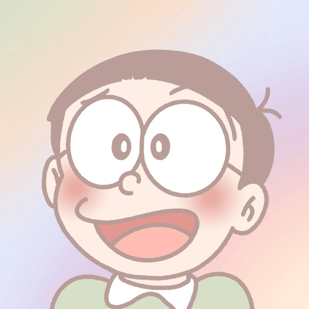 头像 | 哆啦a梦情侣头像 大雄静香胖虎小夫