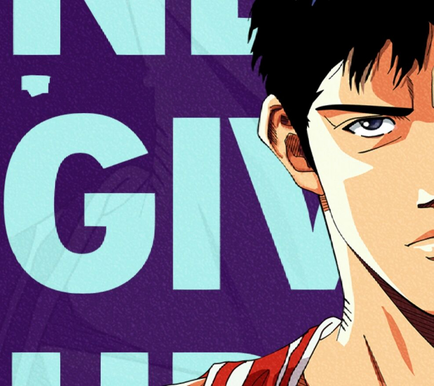 【高清】灌篮高手壁纸|三井寿 第一次尝试使用sai绘制,虽然比较生疏